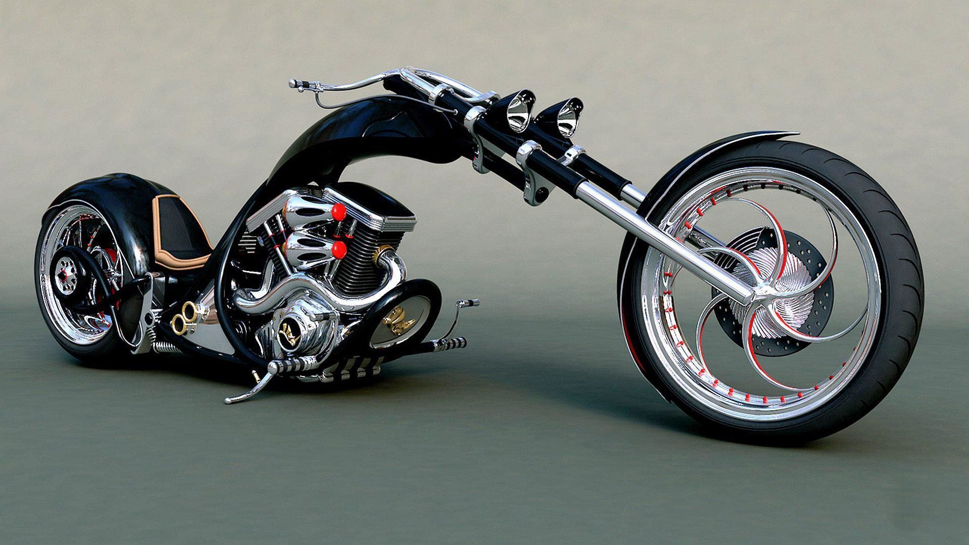 Chopper, Moto custom, Motocicletta, Full HD, sfondo per PC e portatile