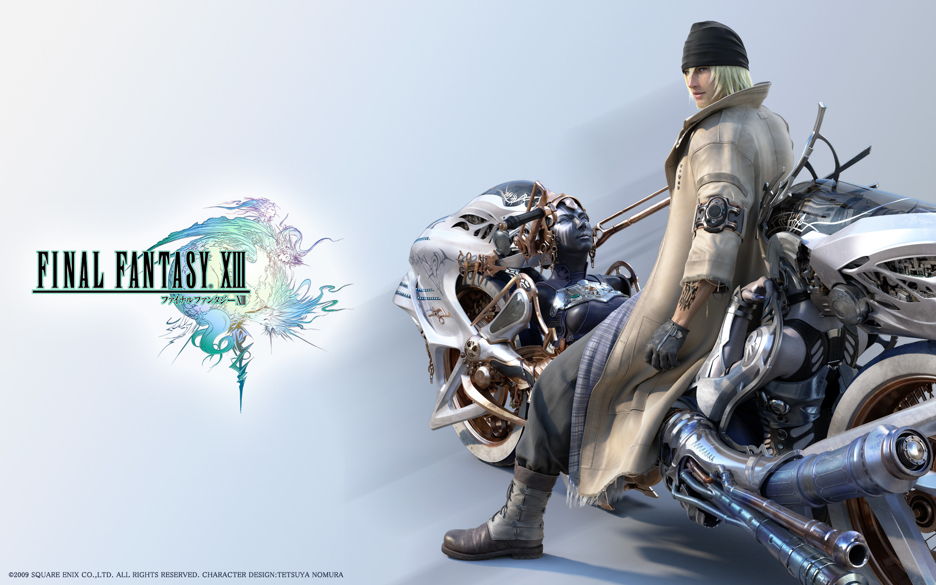 Snow Villiers, Final Fantasy XIII, Logo, Moto, 1920x1200, sfondo MacBook Pro