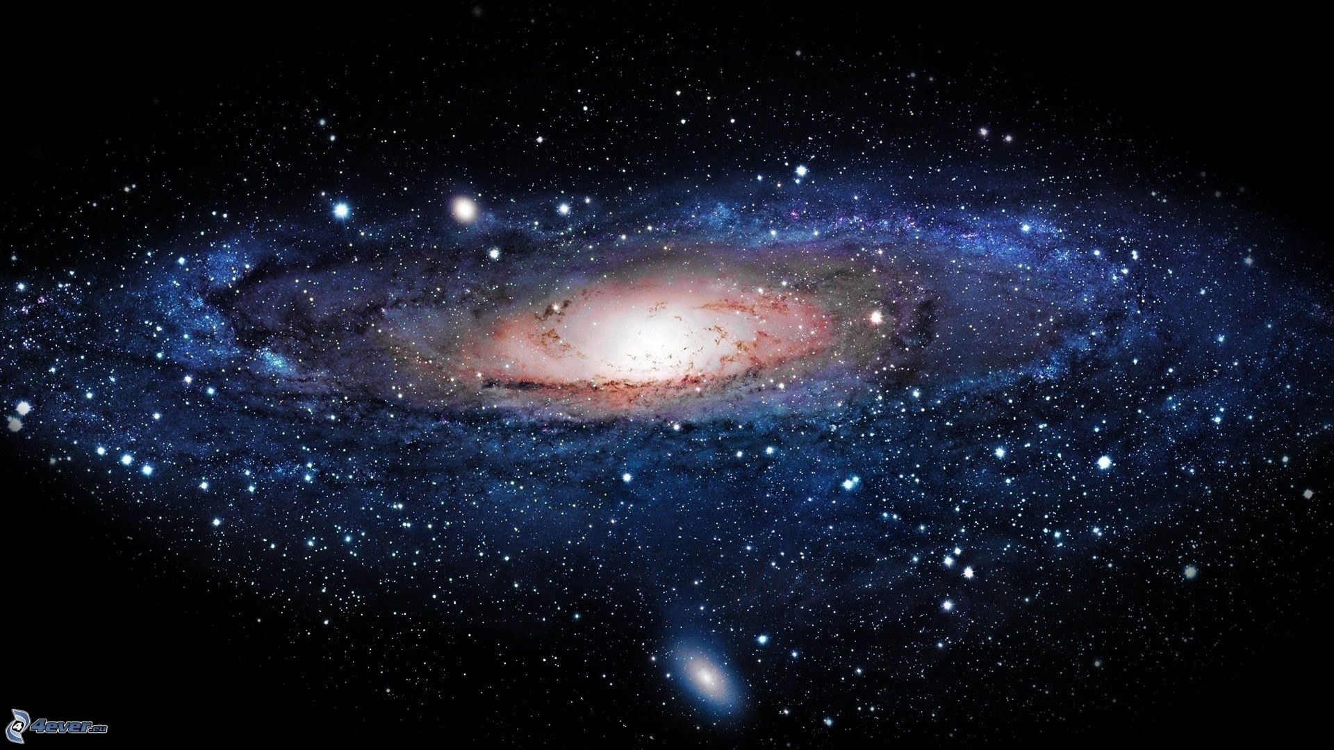 Galassia di Andromeda, Stelle, Spazio, Full HD, sfondo per PC