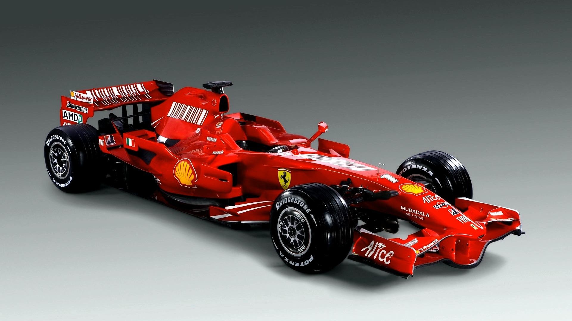 Ferrari F2008, Formula 1, Scuderia Ferrari, Monoposto, Rosso, 1920x1080, immagine di sfondo