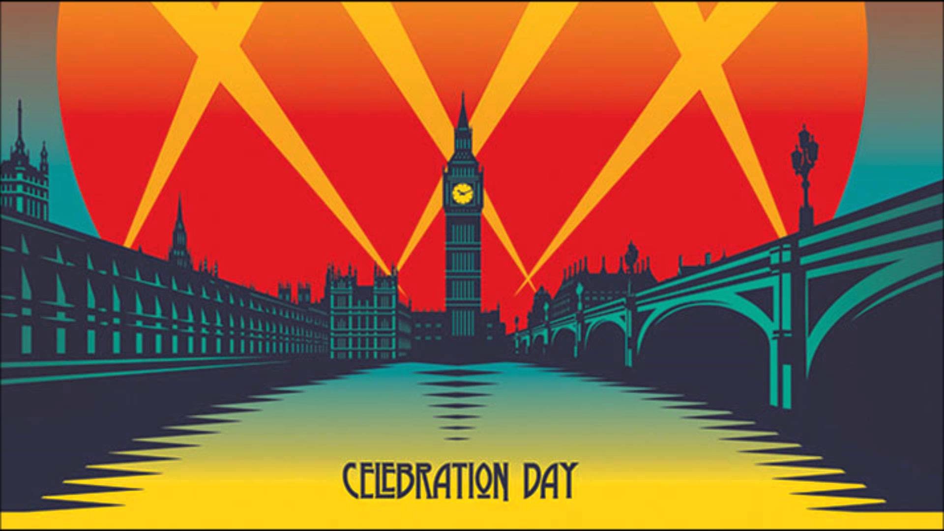 Celebration Day, Led Zeppelin, Big Ben, Londra, Poster, Full HD, sfondo per PC