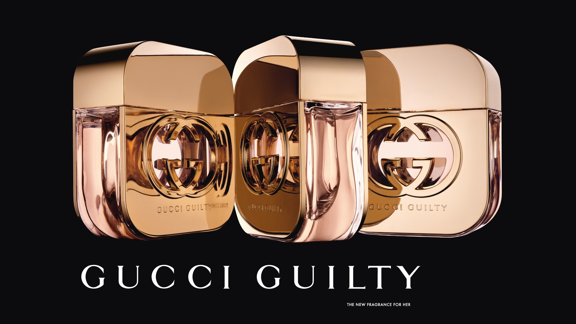 Gucci Guilty, Gucci, Profumo, Flaconi, 16:9 Full HD, sfondo widescreen