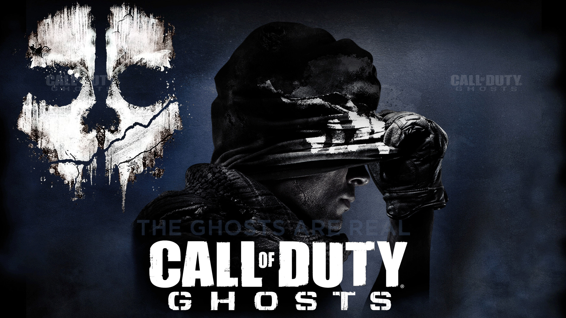 Call of Duty: Ghosts, Call of Duty, Maschera teschio, Soldato, Sparatutto, sfondo desktop Full HD