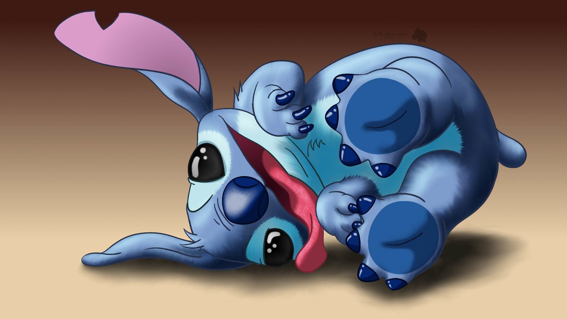 Stitch, Lilo & Stitch, Fan art, Disney, Full HD, sfondo per PC e portatile