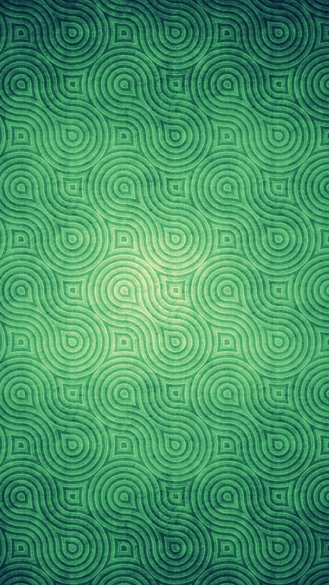 Motivo a spirale, Verde, Texture, sfondo iPhone 6S