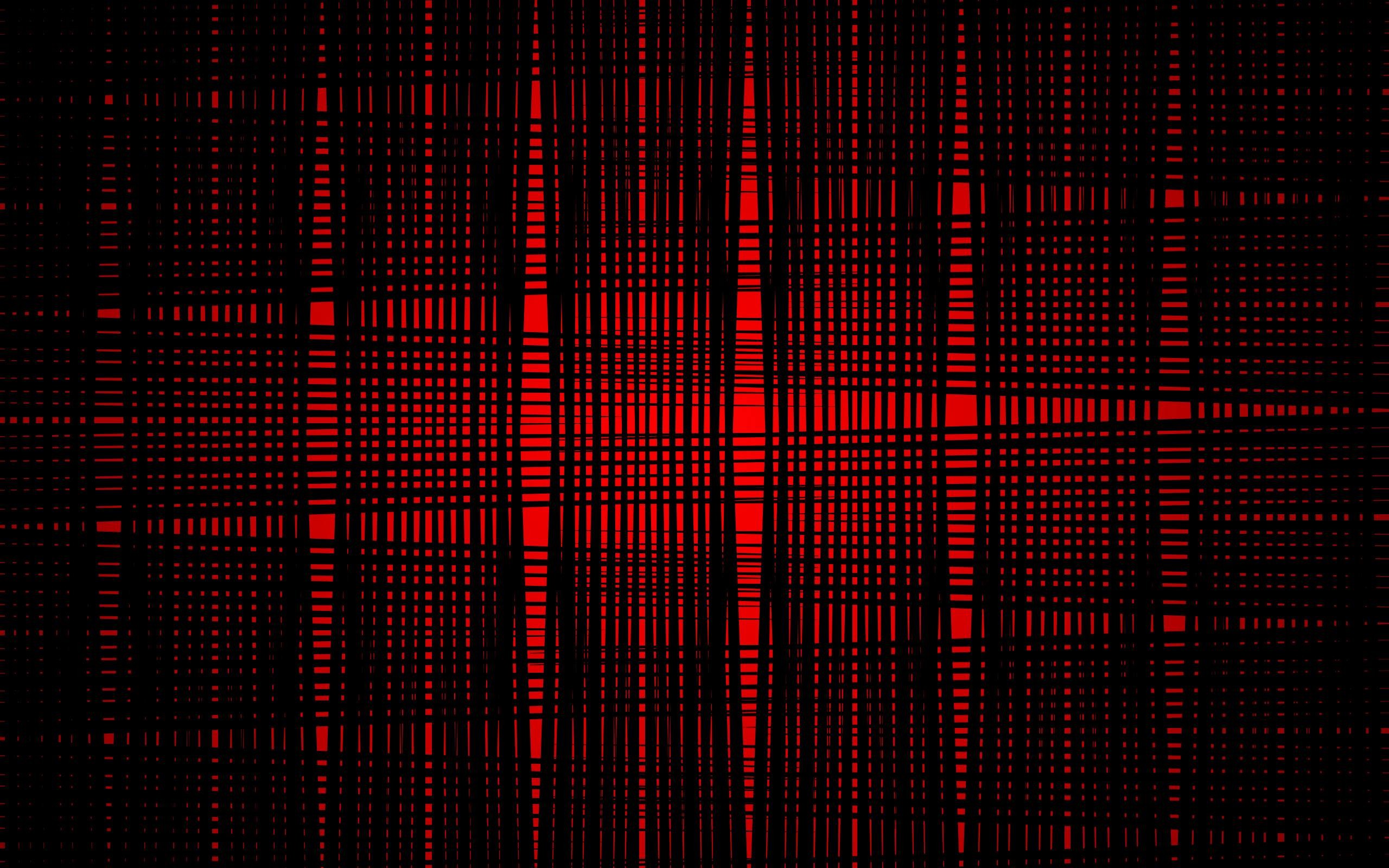 Tartan, Griglia, Rosso e nero, 2560x1600, immagine di sfondo