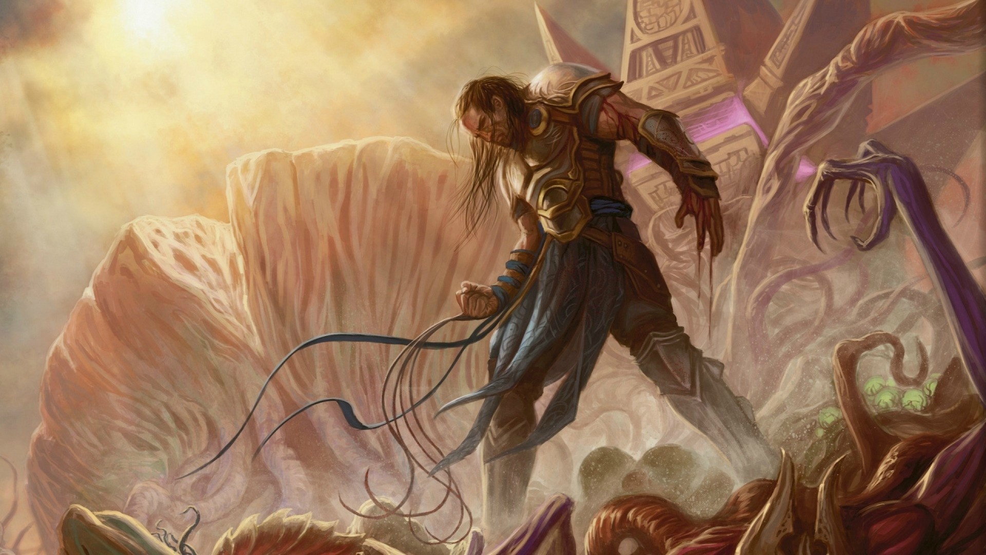 MTG, Phyrexia, Fantasy, 1920x1080, sfondo per PC