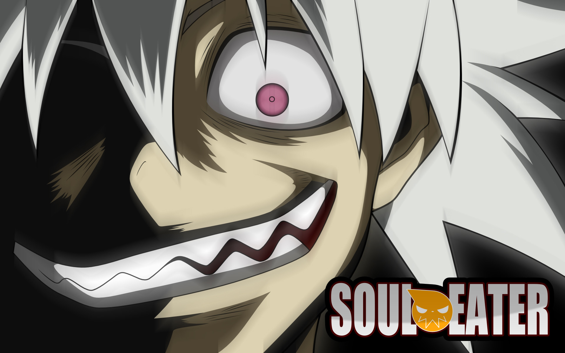 Soul Evans, Soul Eater, Logo, Sorriso, 1920x1200, sfondo per PC