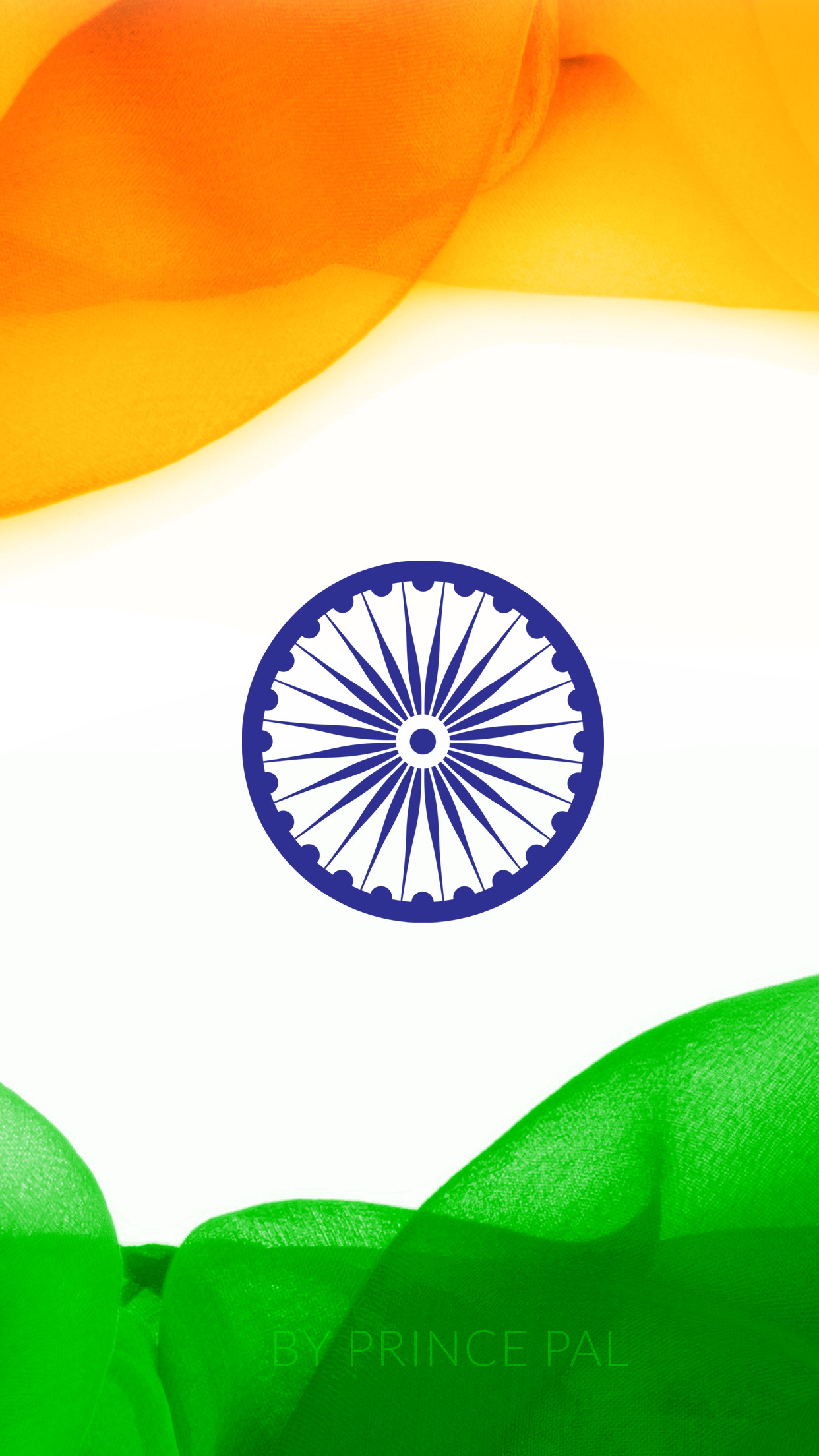 Bandiera dell'India, Ashoka Chakra, Tricolore, Full HD, schermata di blocco del cellulare