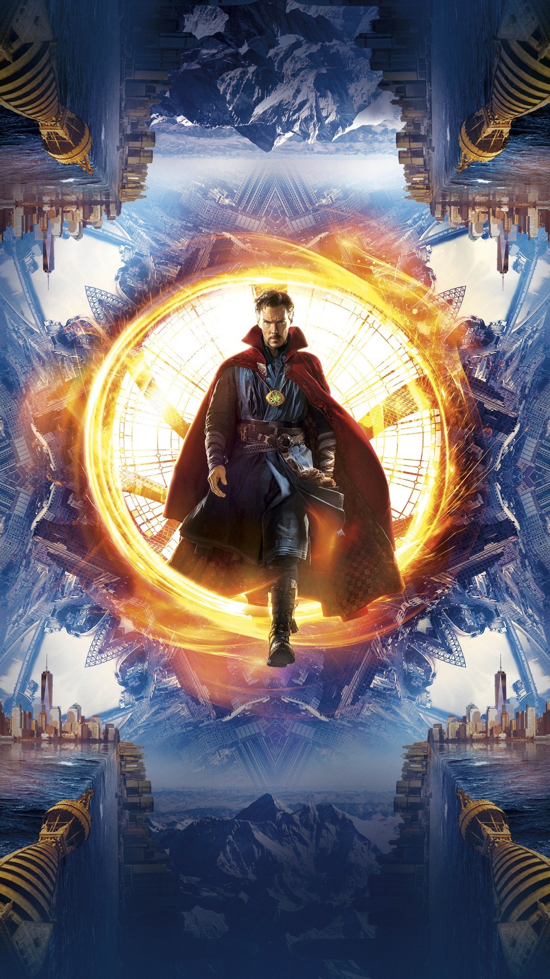 Doctor Strange, Benedict Cumberbatch, Marvel, Portale, schermata di blocco dello smartphone