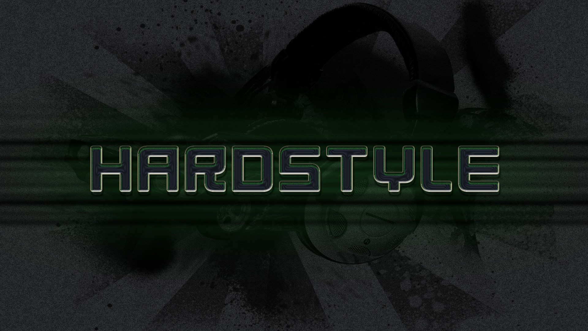 Hardstyle, Cuffie, Grunge, Grigio scuro, Full HD 1080p, sfondo desktop