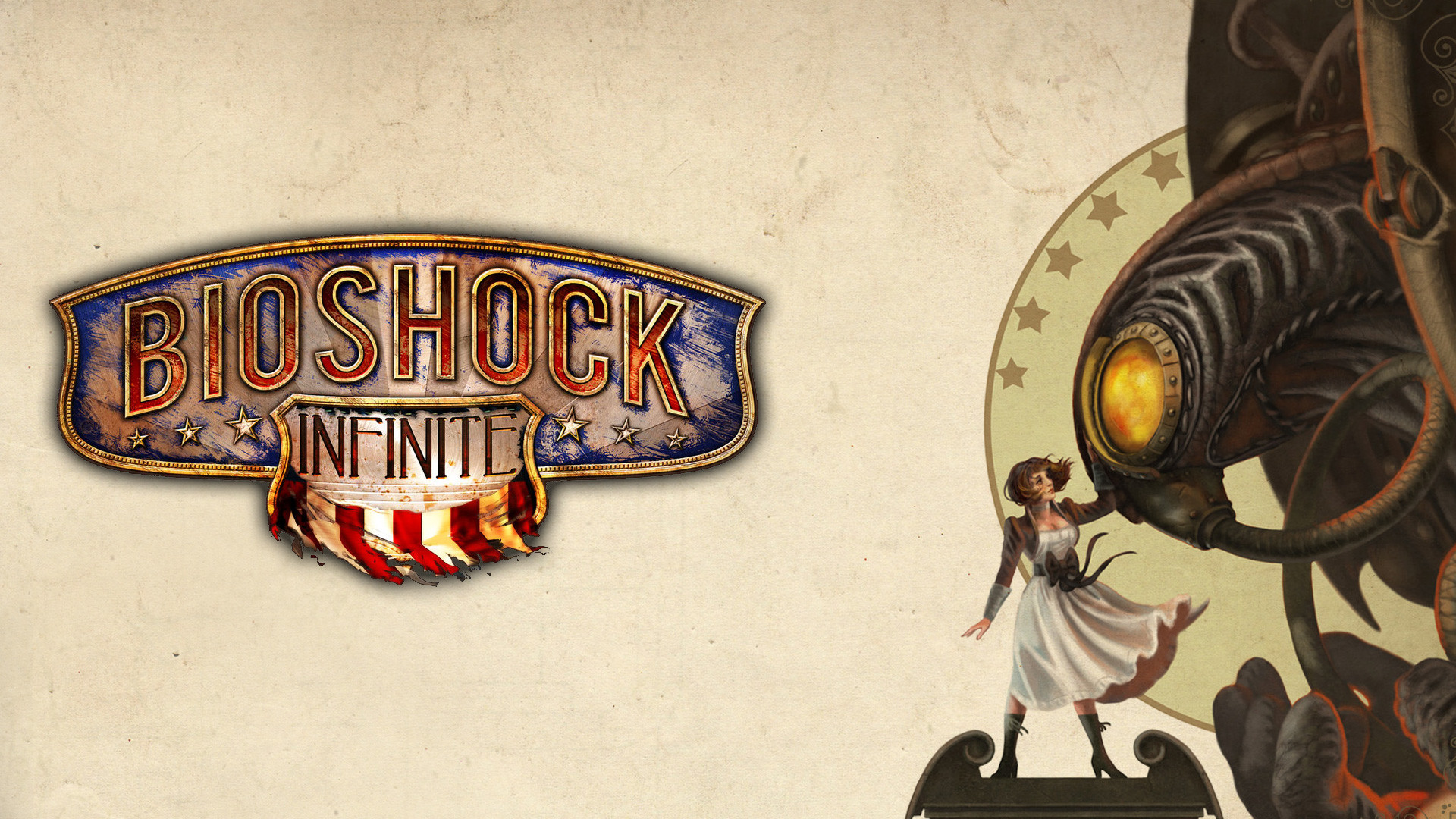 BioShock Infinite, Logo, Songbird, Elizabeth, Full HD, sfondo per PC
