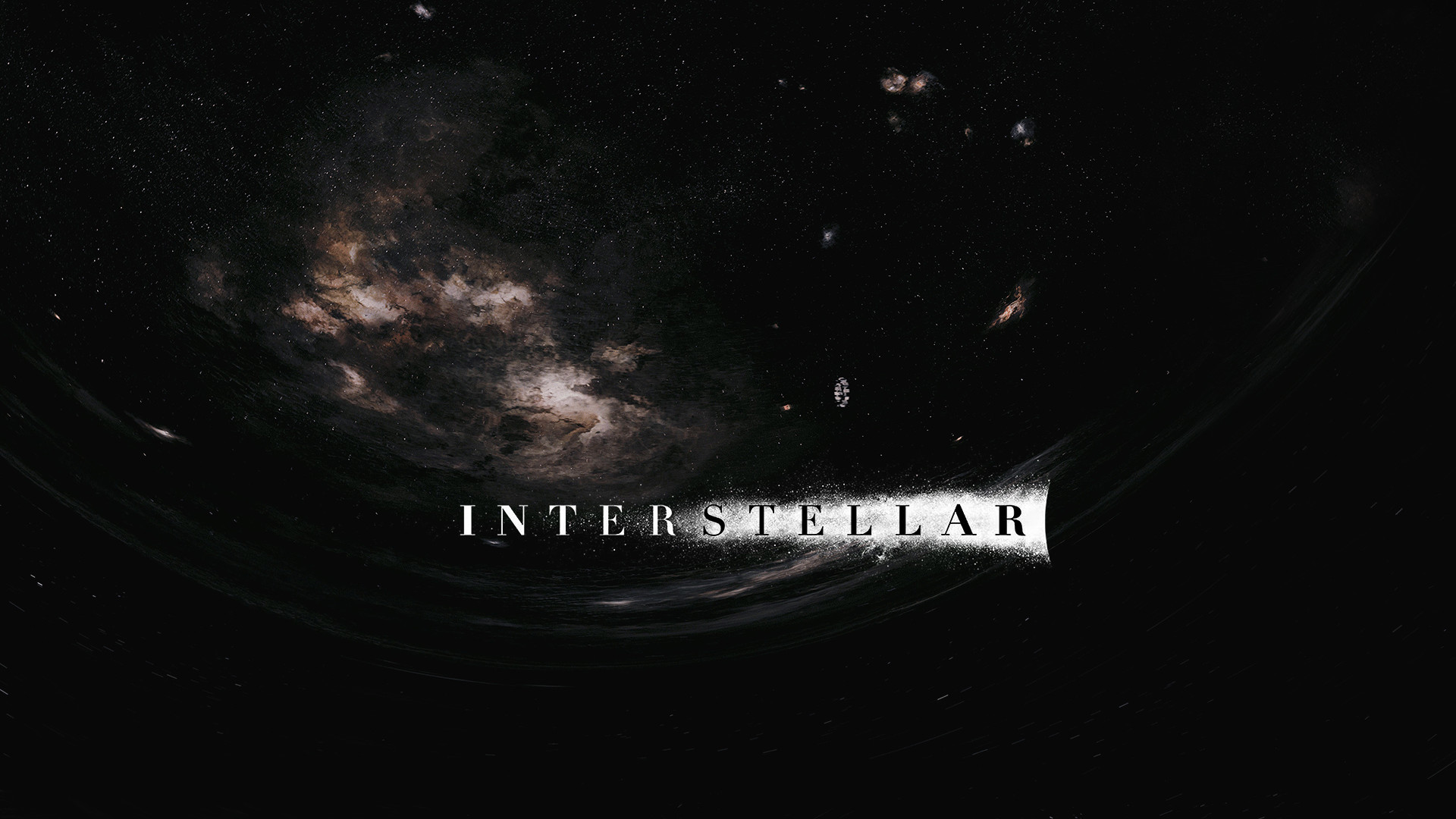 Interstellar, Logo, Spazio, Nebulosa, Full HD, wallpaper per PC