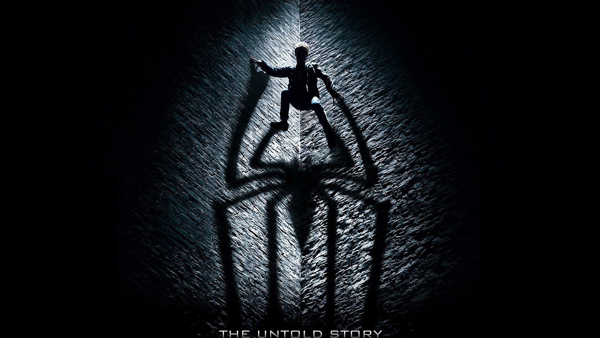 The Amazing Spider-Man, Spider-Man, Logo, Sfondo nero, Full HD, wallpaper per PC