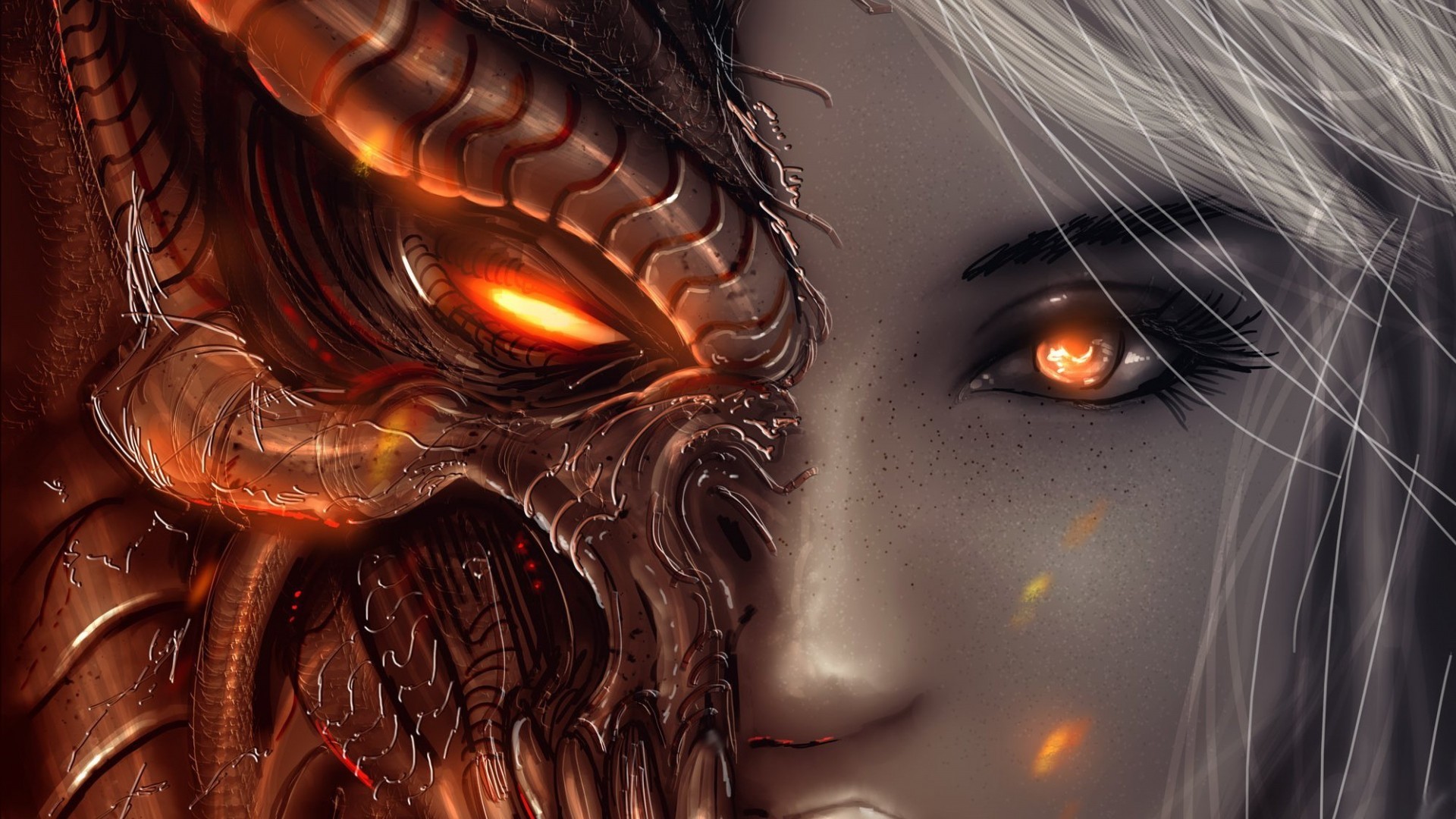 Diablo III, Diablo, Demone, Primo piano, 1920x1080, sfondo per PC