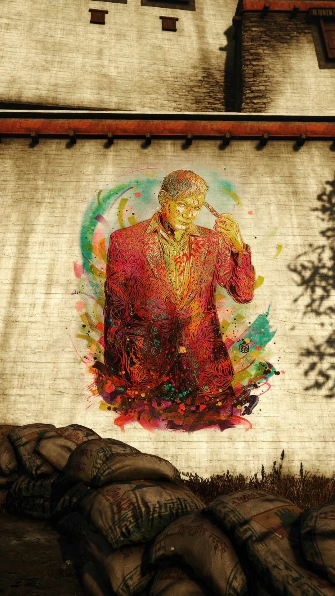Pagan Min, Far Cry 4, Murale, wallpaper per iPhone e Android