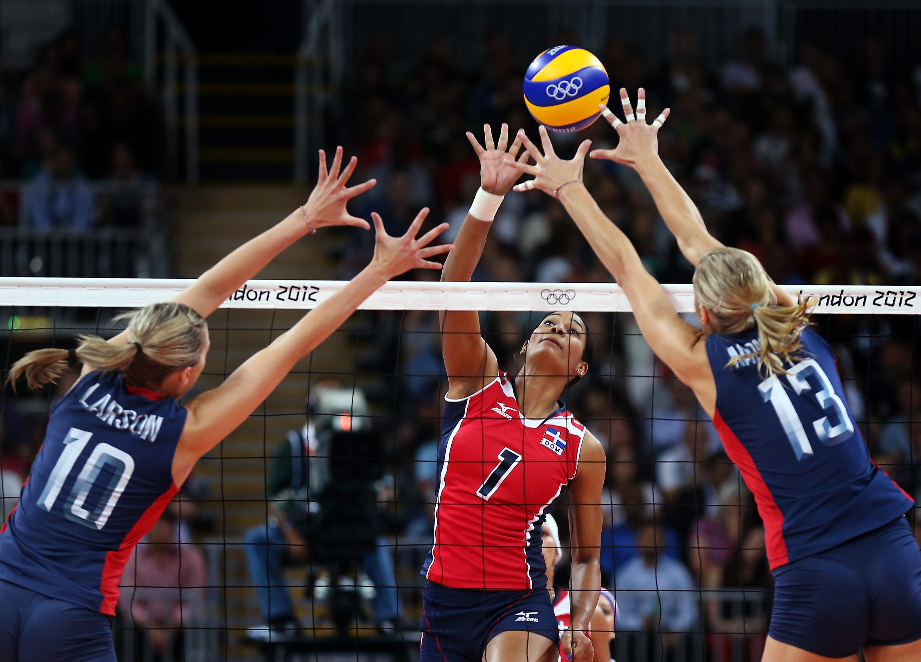 Pallavolo femminile, Londra 2012, Olimpiadi, Muro, Stati Uniti, 2K, sfondo per portatile