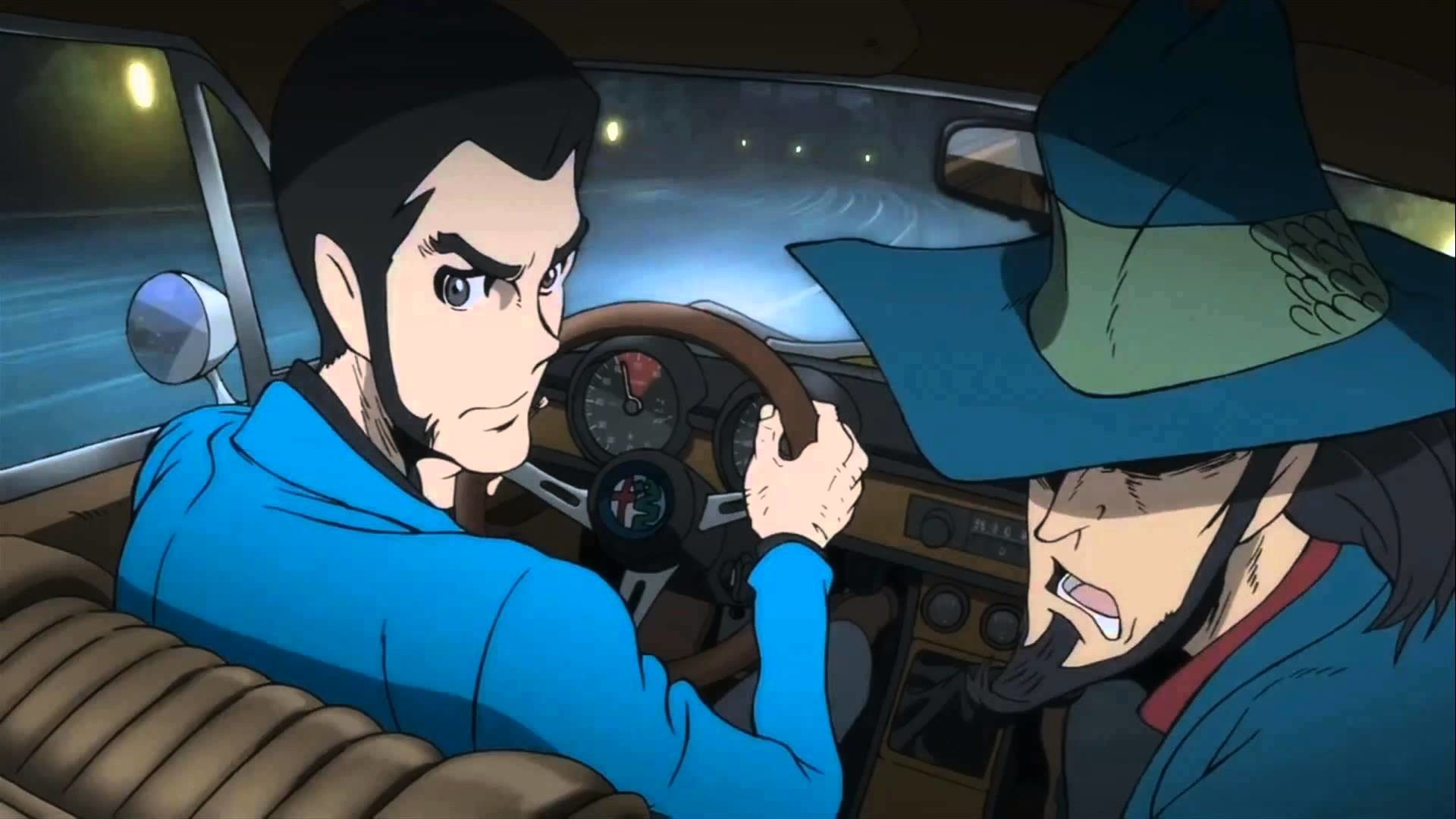 Lupin III, Daisuke Jigen, Auto, Guida, Full HD, sfondo desktop