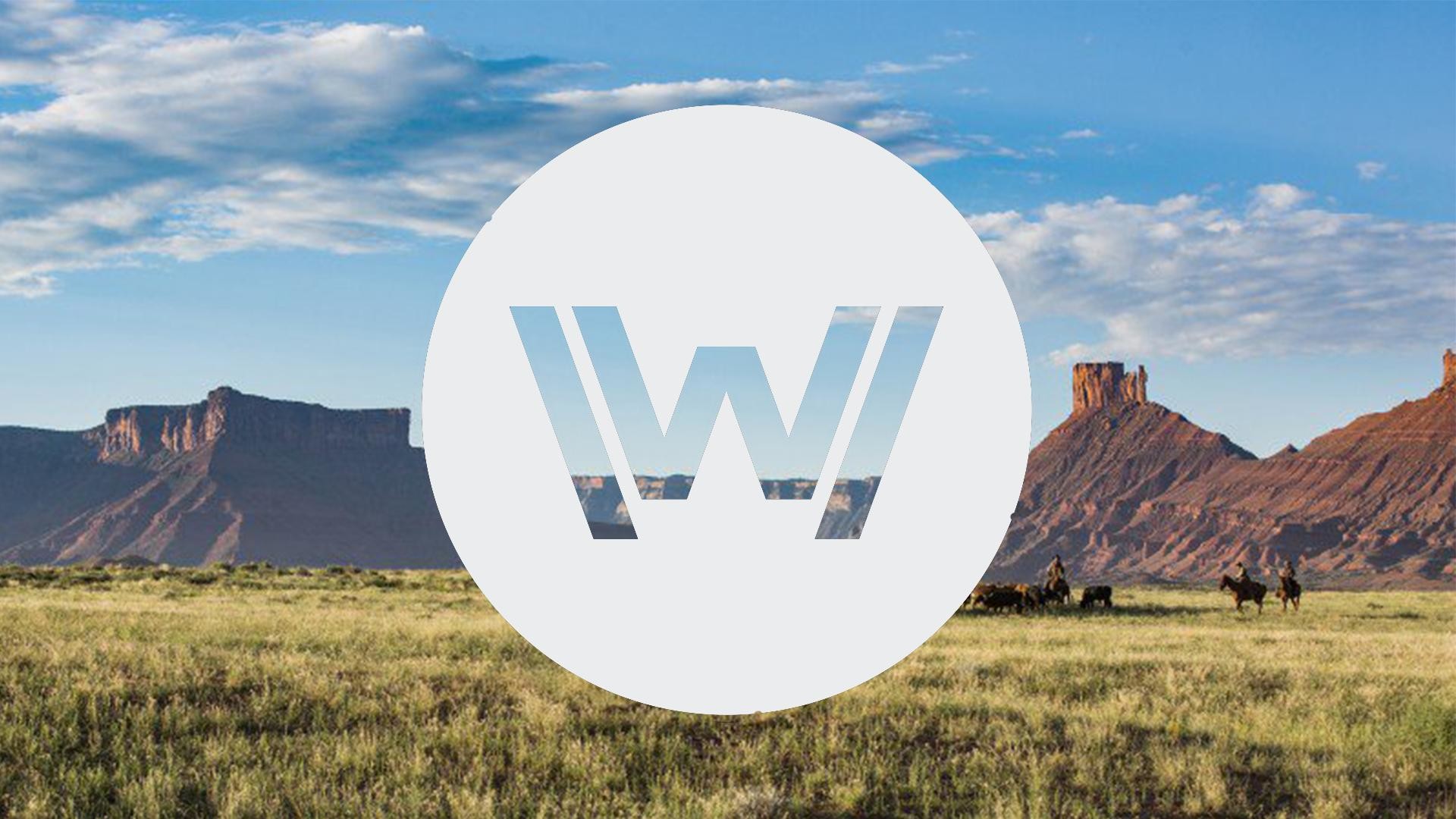 Westworld, Logo, Canyon, Prateria, Full HD, sfondo per PC