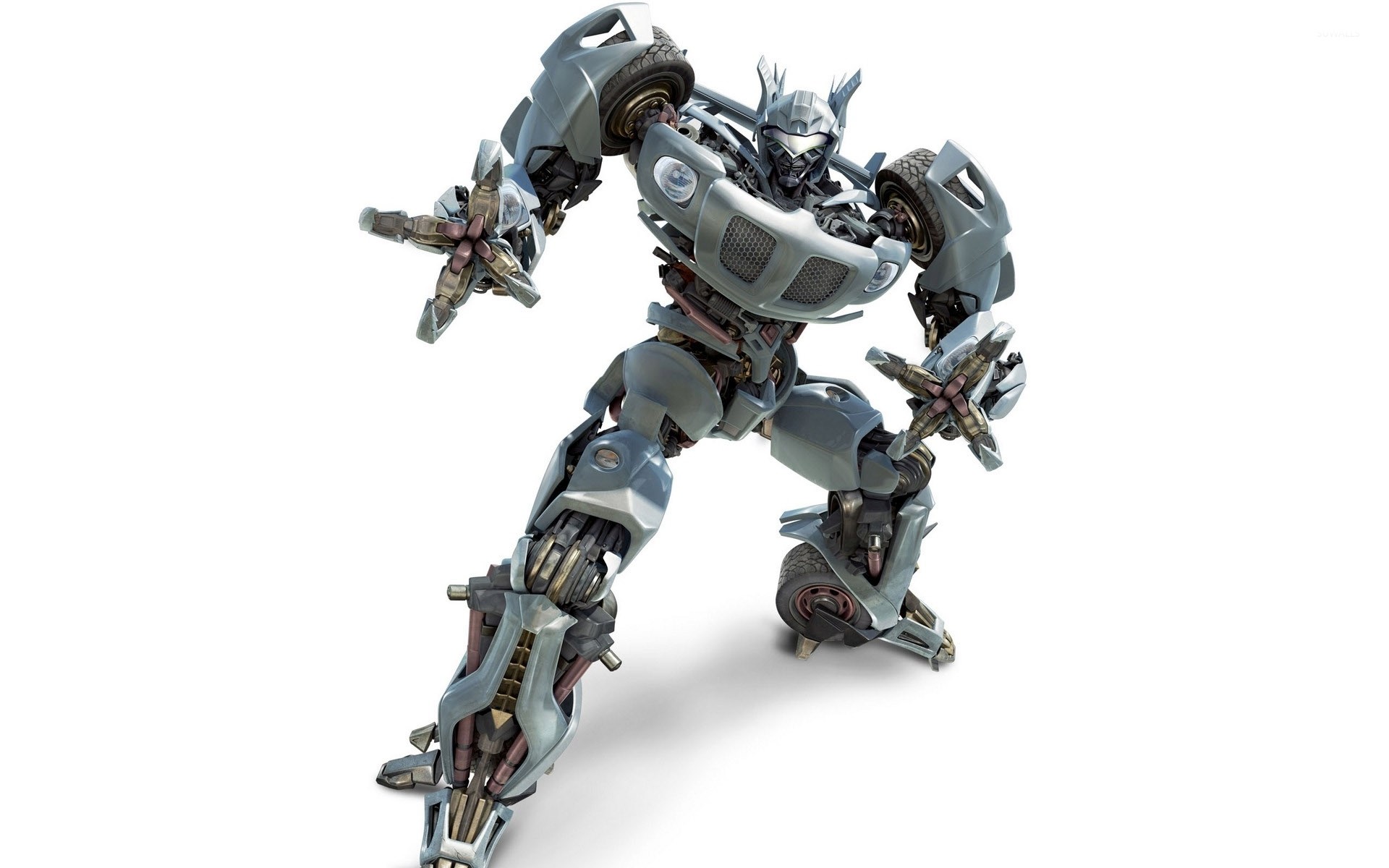 Jazz (Transformers), Transformers, Autobot, Robot, Sfondo bianco, wallpaper Windows 11