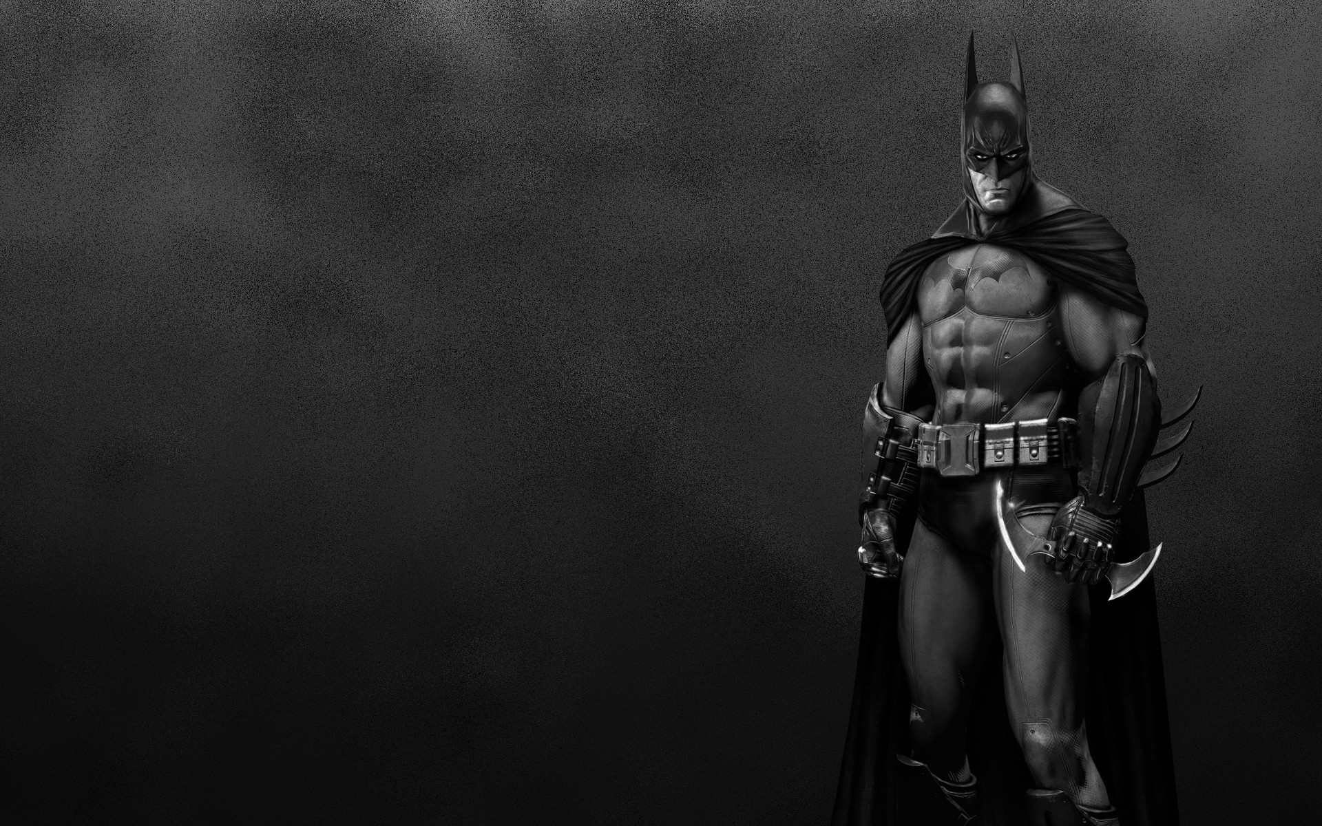 Batman, Batman: Arkham City, Sfondo grigio, Full HD, wallpaper per computer