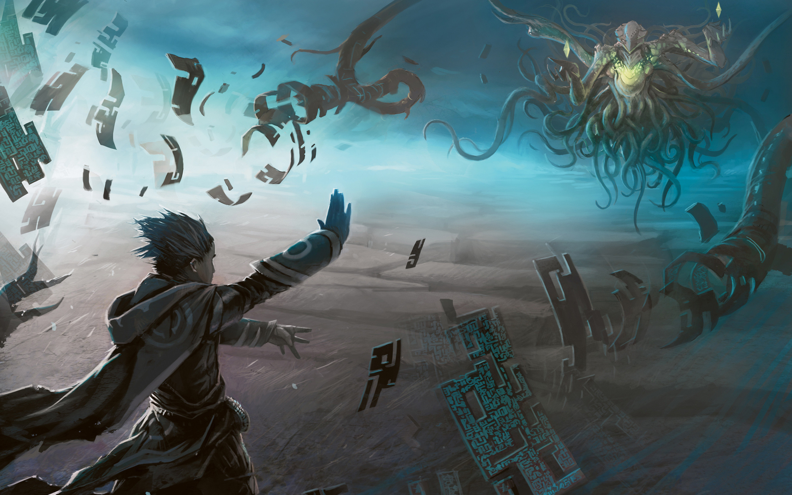 Jace Beleren, MTG, Carte volanti, Fantasy, 2K, sfondo per portatile