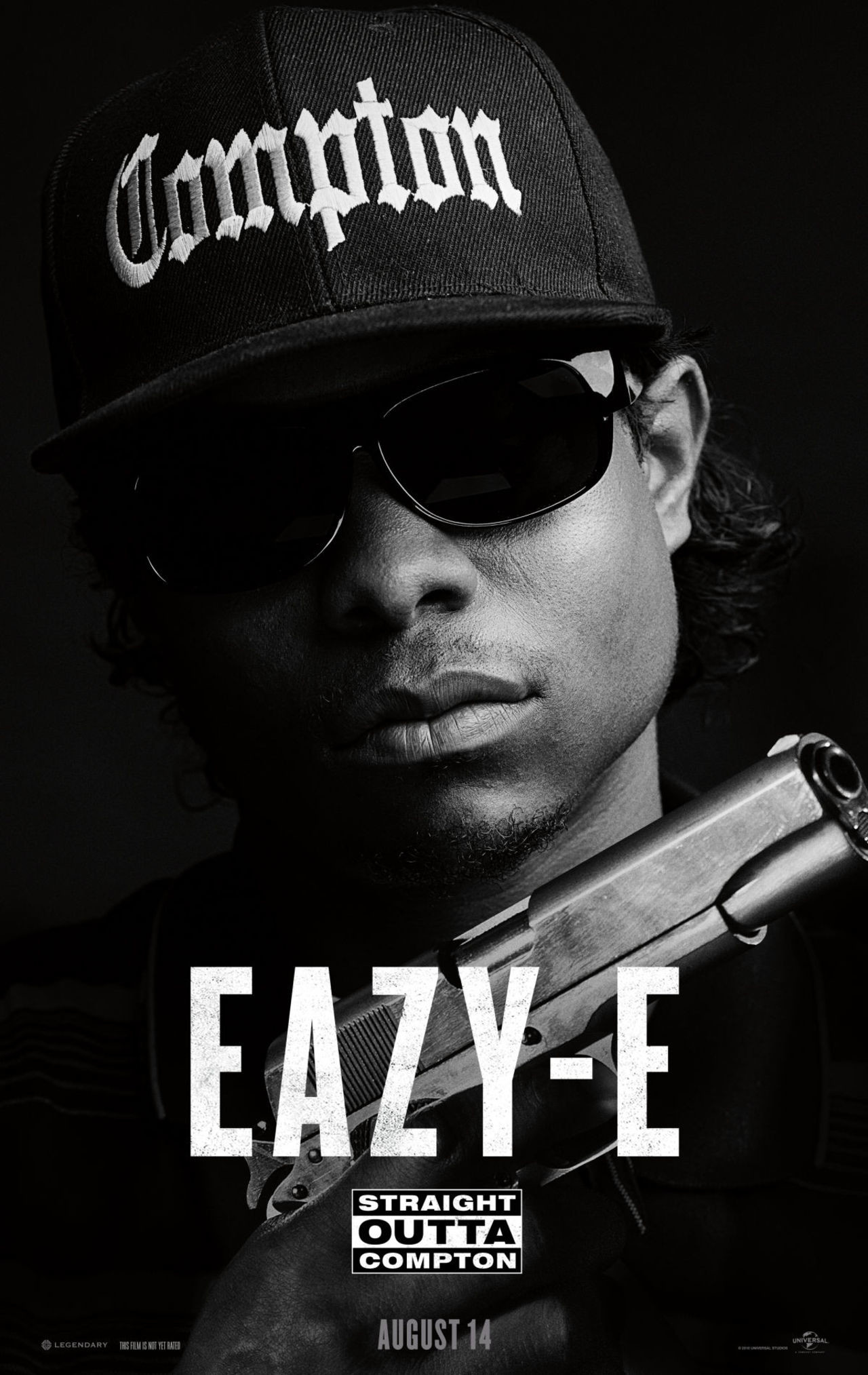 Eazy-E, Jason Mitchell, Straight Outta Compton, Poster, Compton, sfondo per iPhone