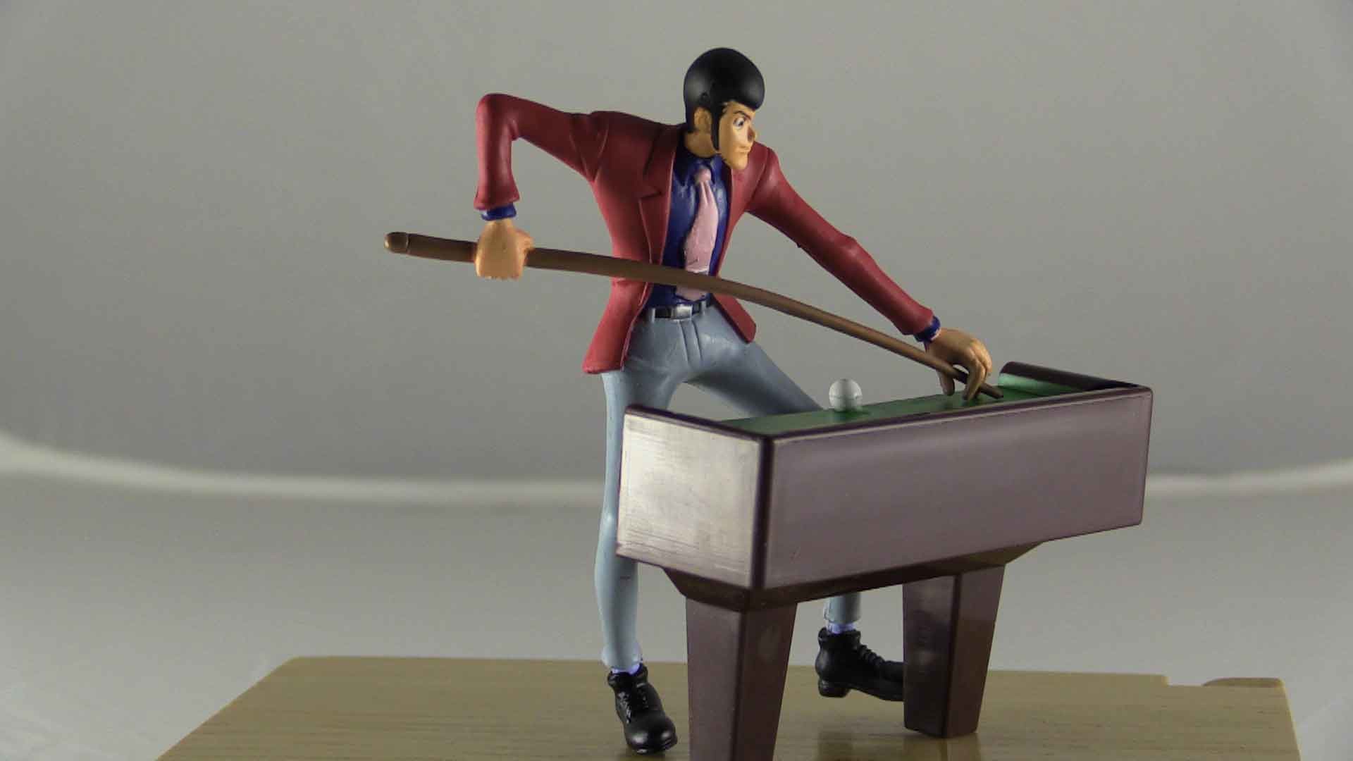 Lupin III, Action figure, Biliardo, Statuetta, Full HD, sfondo Windows 11