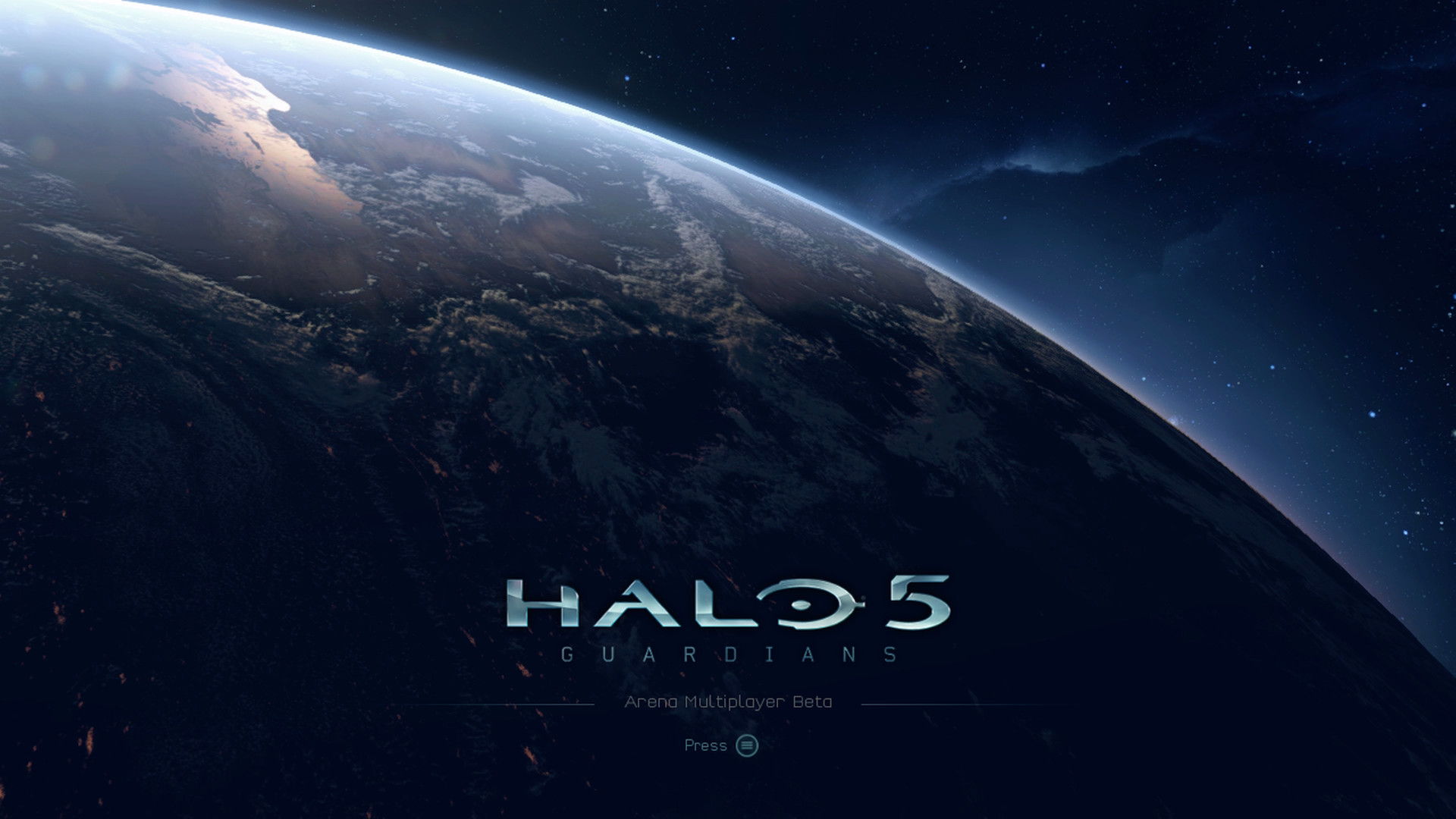 Halo 5: Guardians, Pianeta, Logo, Spazio, Full HD 1080p, sfondo desktop