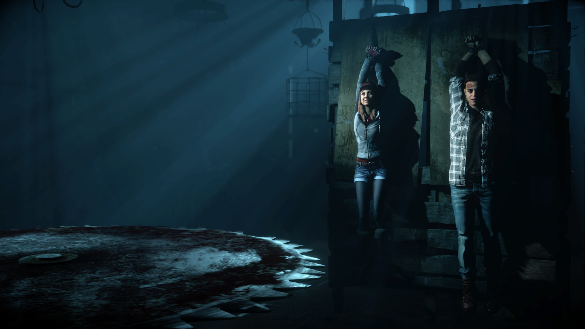 Until Dawn, Sega circolare, Trappola, Ostaggi, Horror, 16:9 Full HD, sfondo widescreen