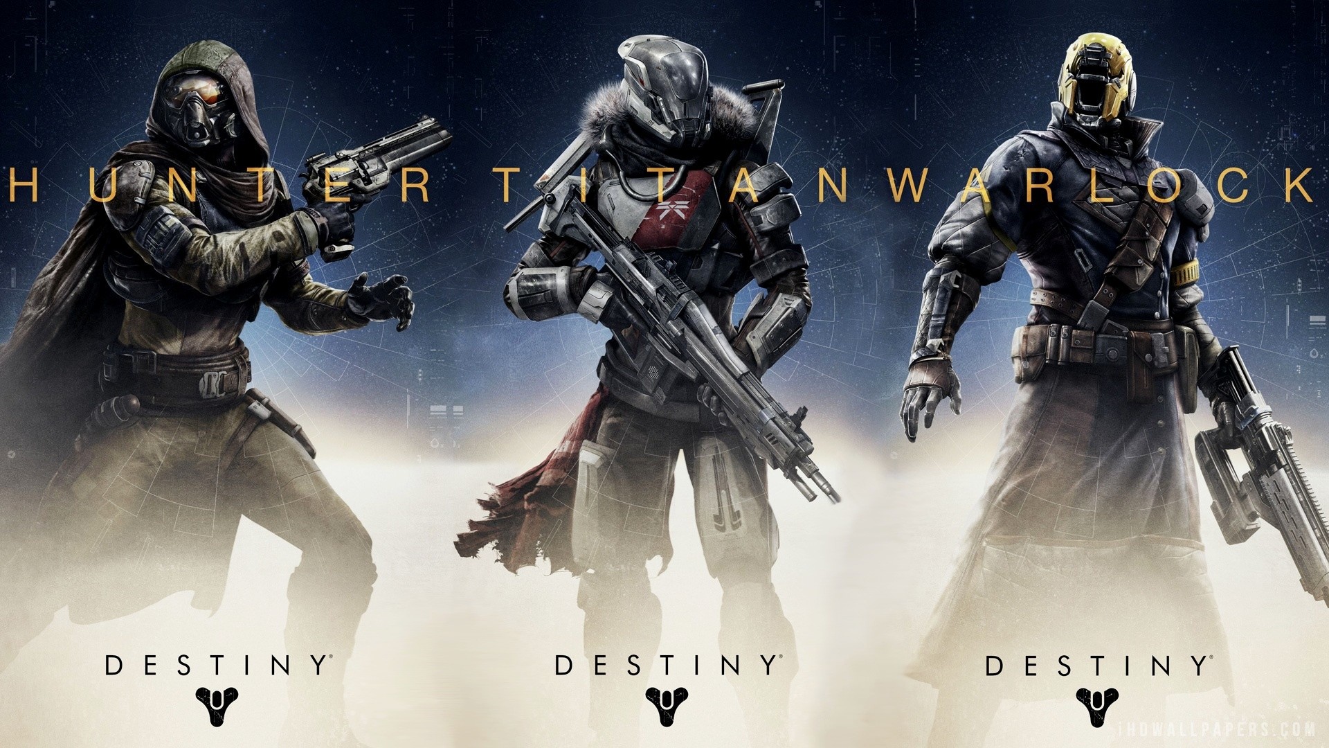 Destiny, Cacciatore, Titano, Stregone, Classi, Full HD 1080p, sfondo desktop