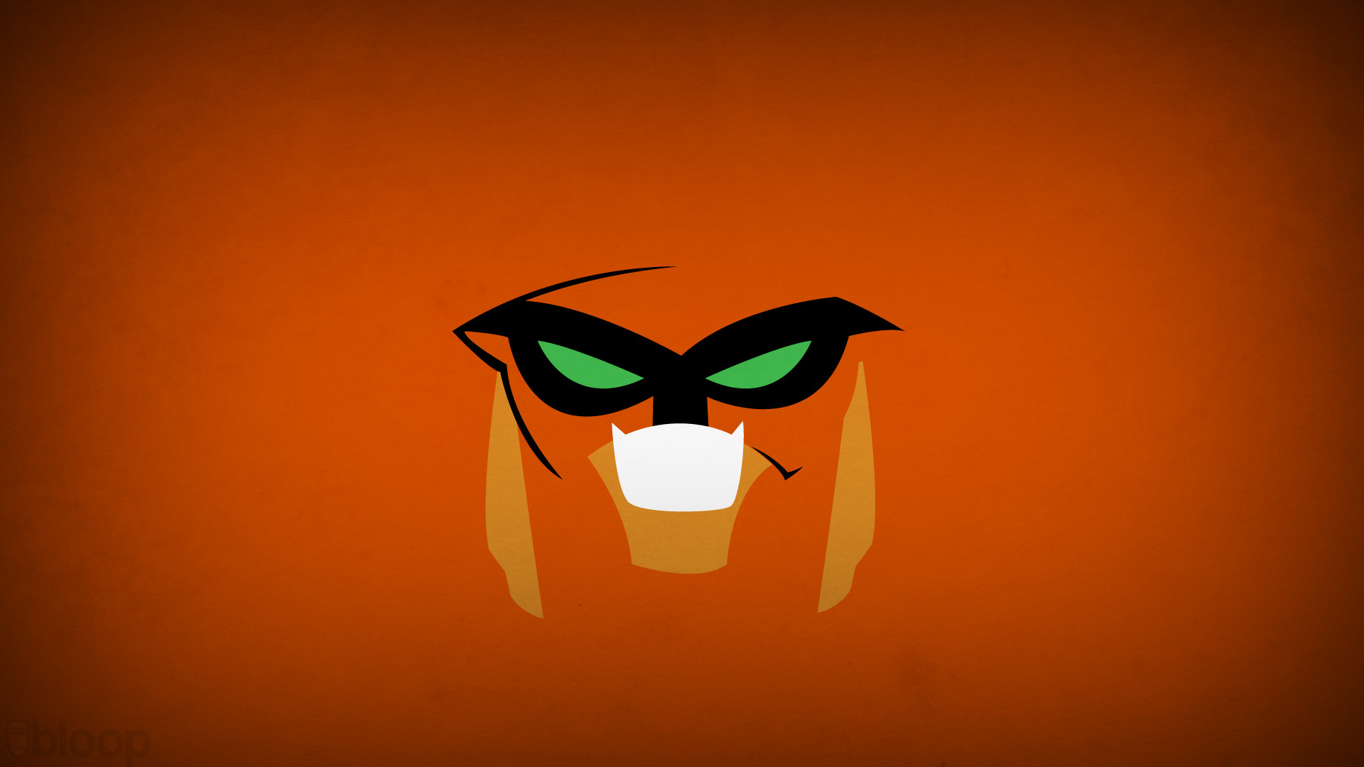 Brak, Space Ghost, Minimalista, Arancione, 1920x1080, immagine di sfondo