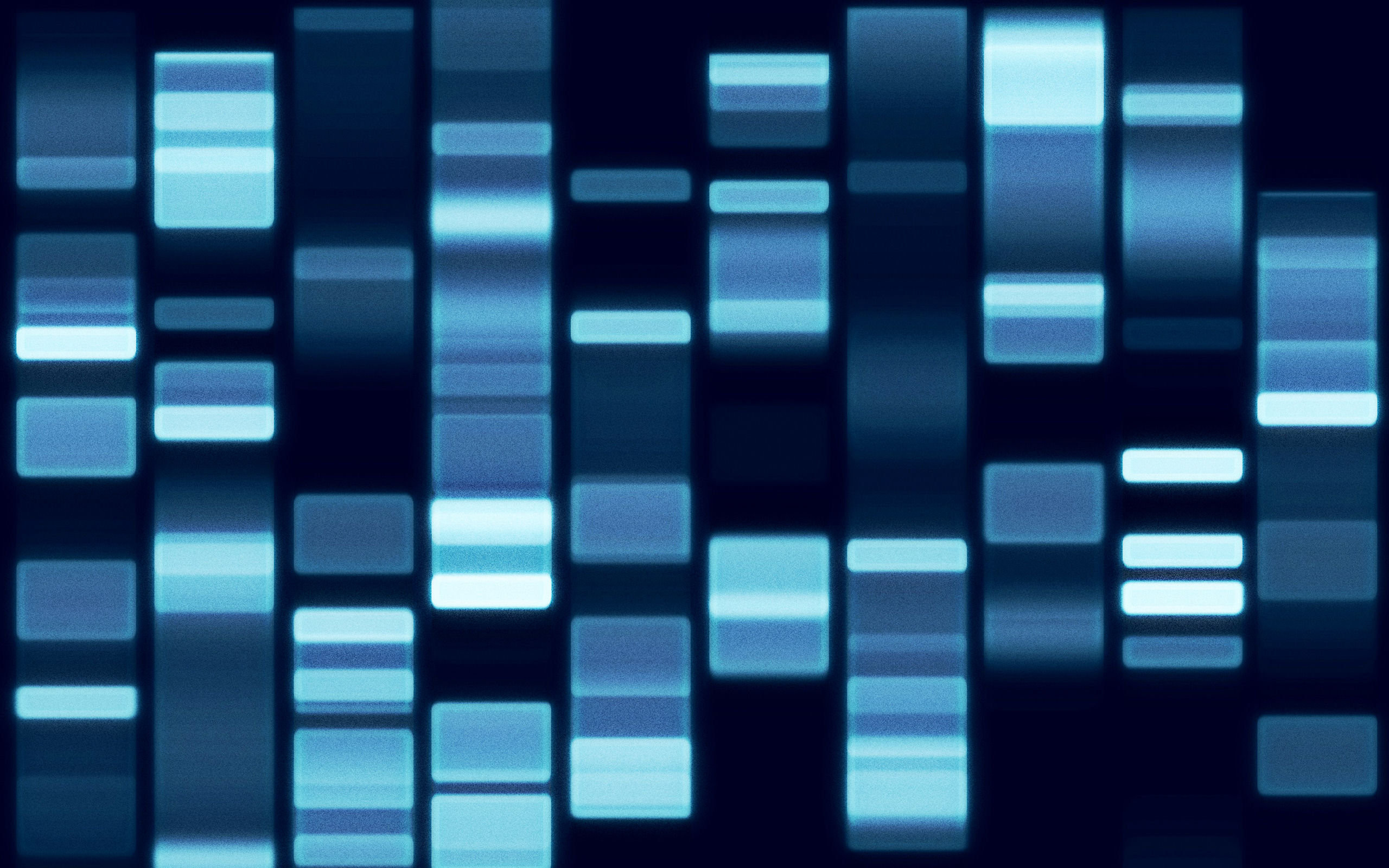 Elettroforesi del DNA, Sequenziamento, Blu, 2560x1600, immagine di sfondo