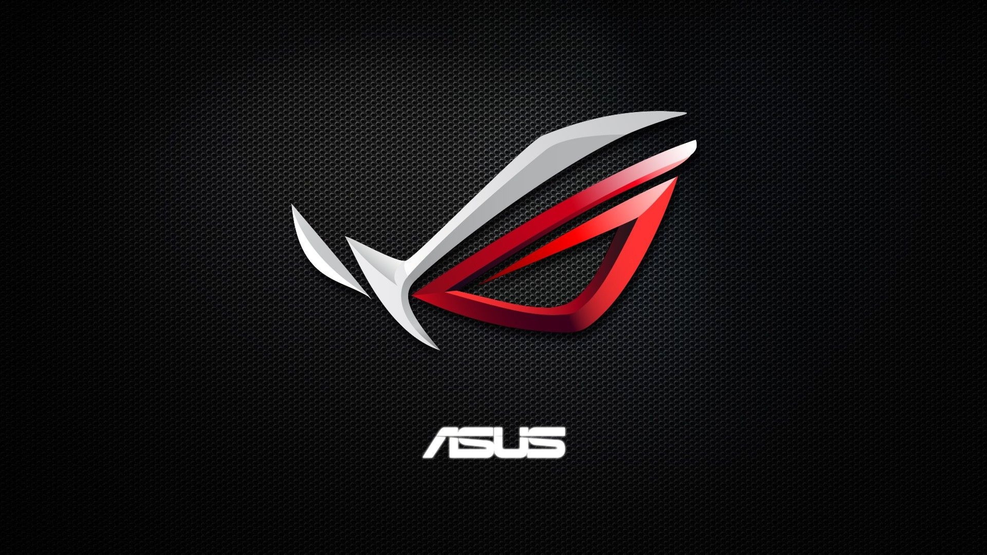 ASUS ROG, ASUS, Logo ROG, Griglia metallica, 4K 2160p, sfondo desktop