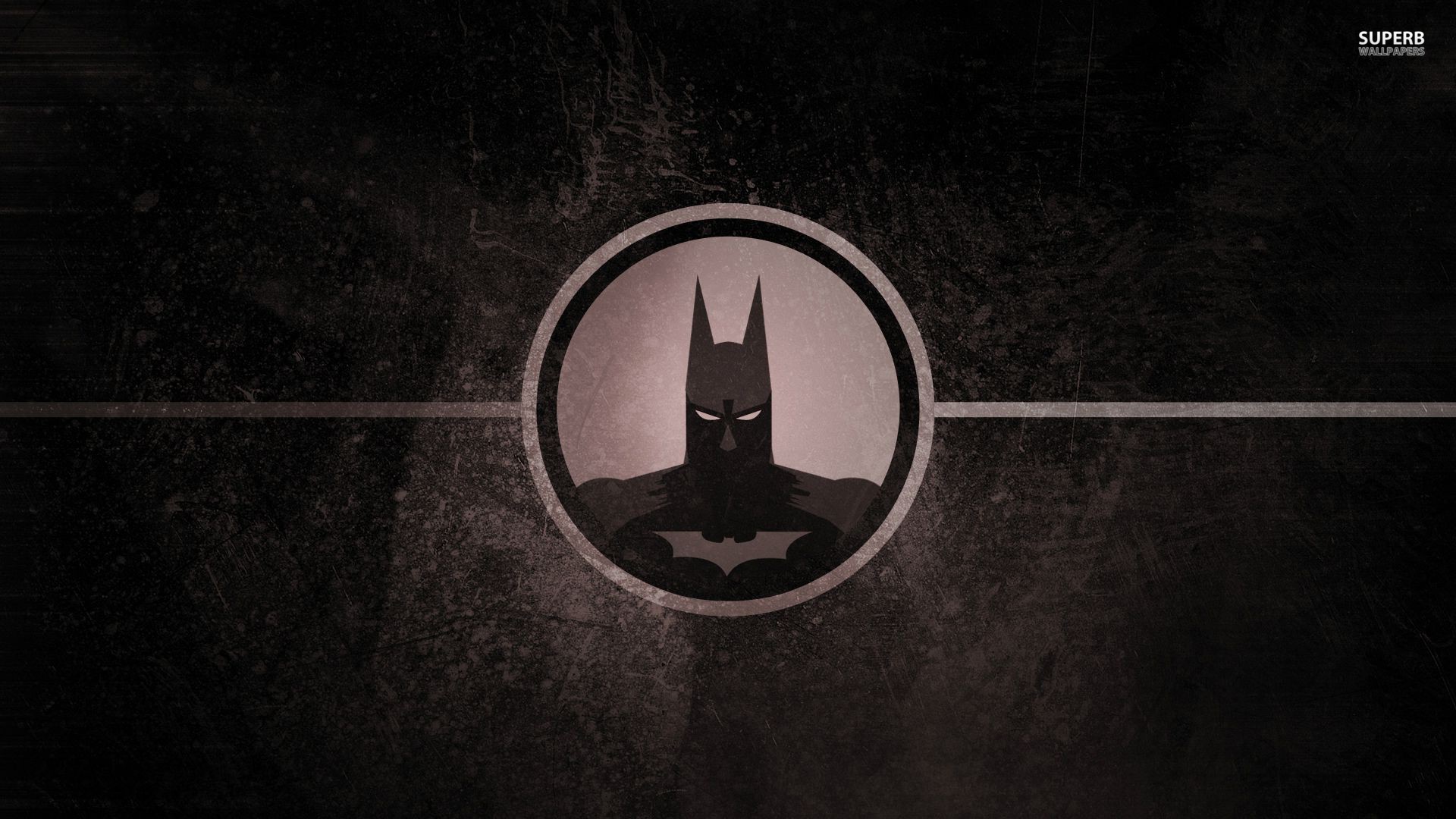 Batman, Emblema, Minimalista, Texture scura, 1920x1080, immagine di sfondo