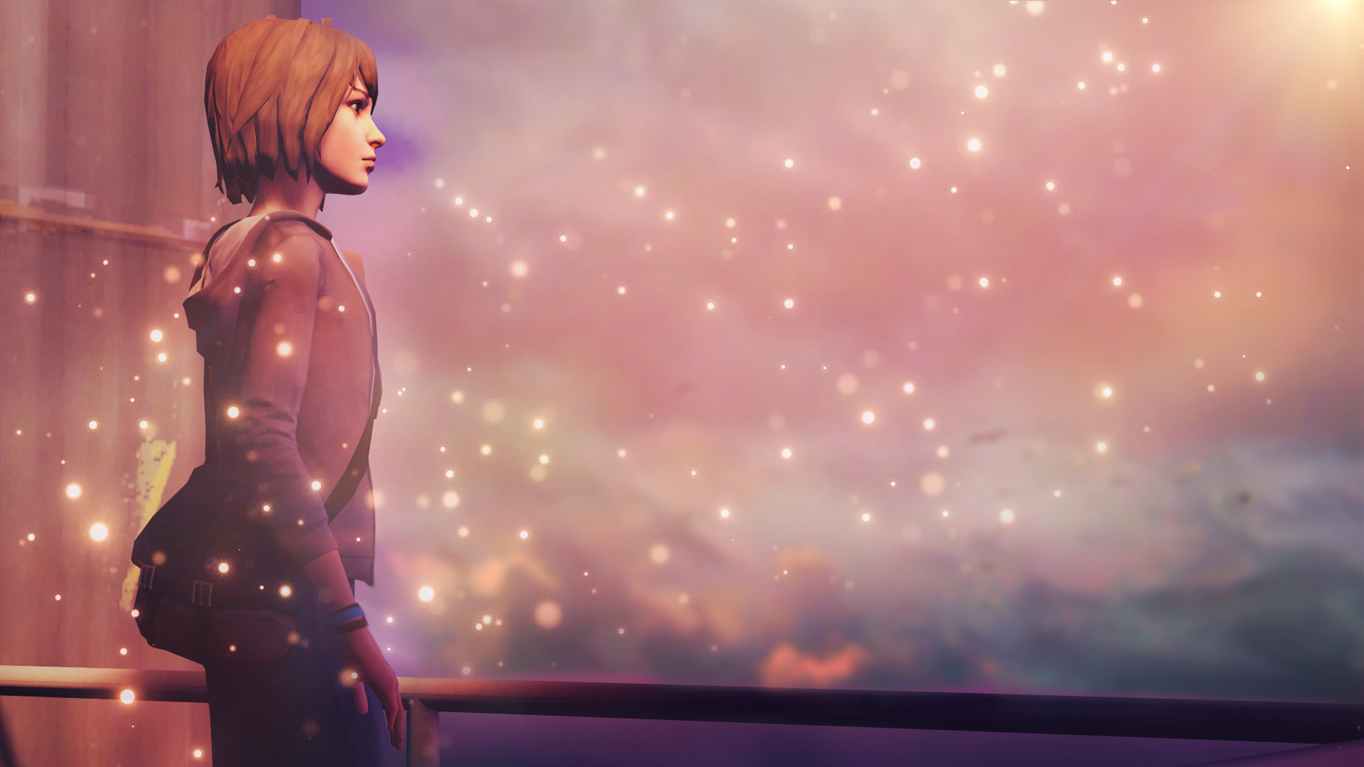 Max Caulfield, Life is Strange, Bokeh, Rosa, Full HD, sfondo per portatile