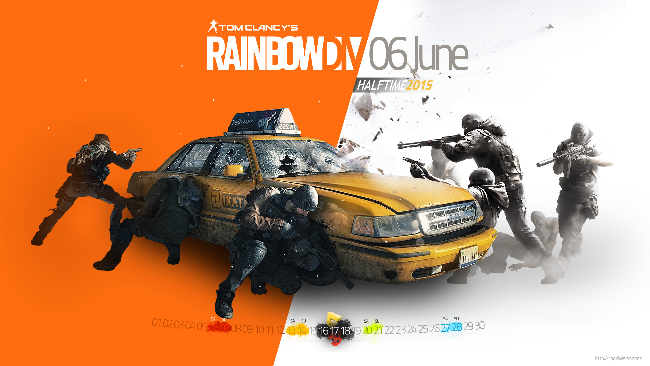 Rainbow Six Siege, Taxi giallo, Operatori, Arancione, 2K, sfondo Windows 11