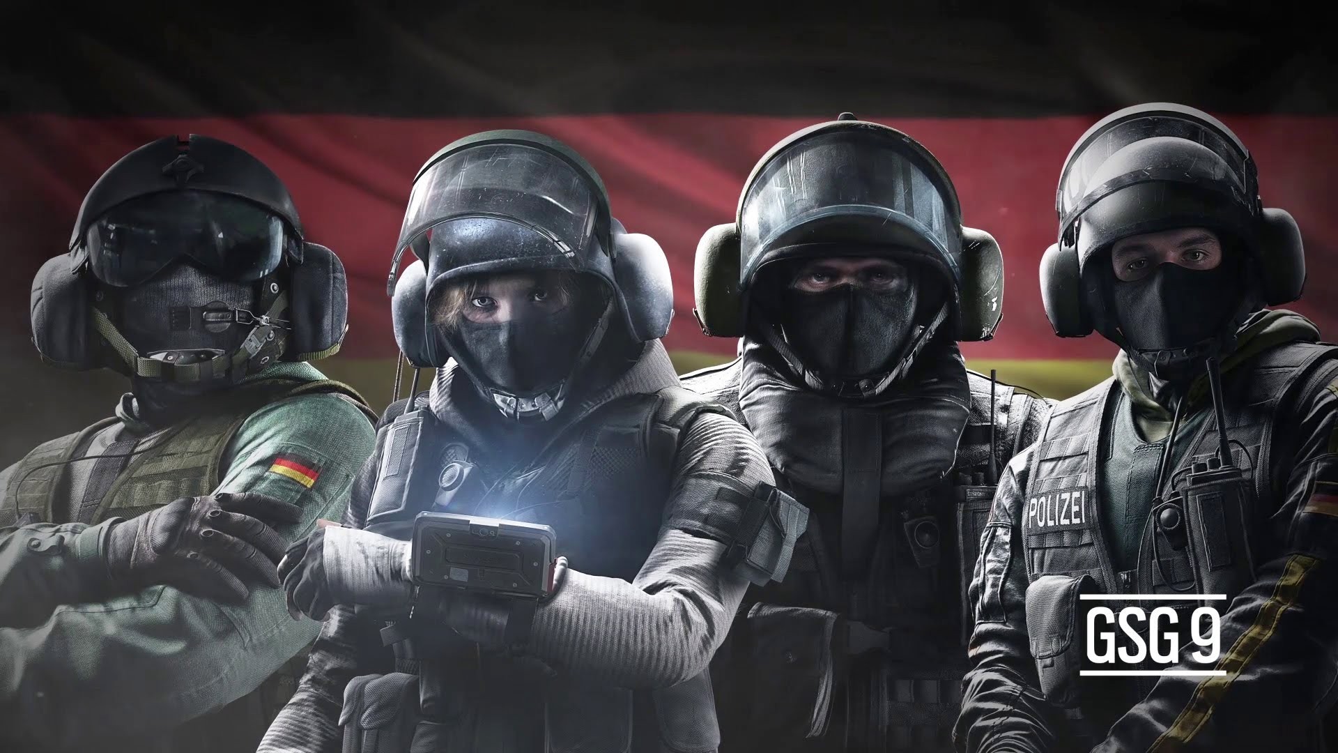 Rainbow Six Siege, GSG 9, Bandit, Jäger, IQ, Blitz, Full HD, sfondo desktop