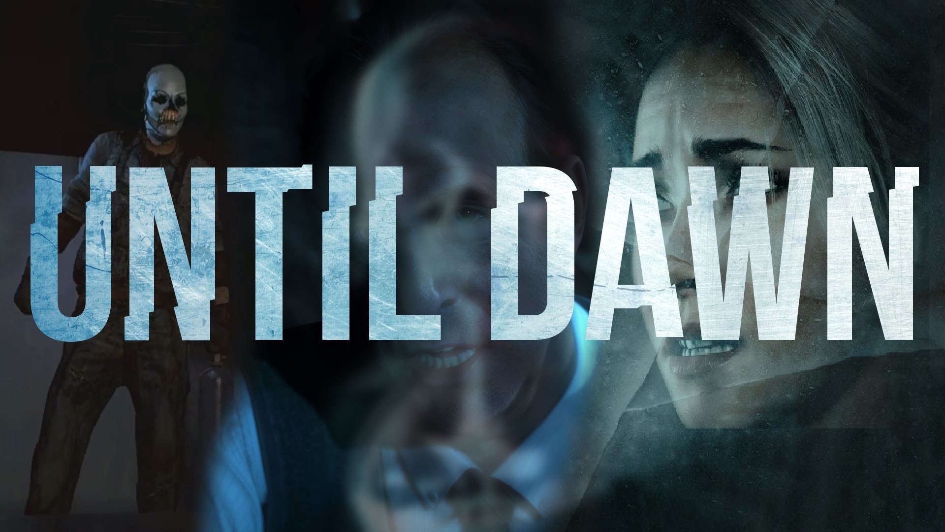 Until Dawn, Logo, Psicopatico, Collage, Horror, Full HD 1080p, sfondo desktop