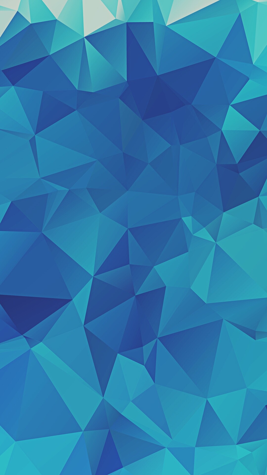 Low poly, Blu, Geometrico, sfondo schermata di blocco iPhone 6