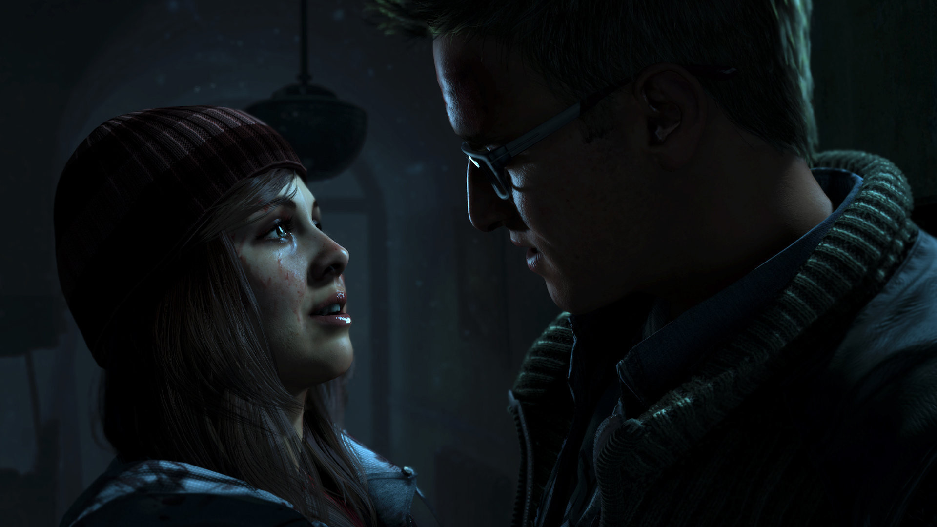 Until Dawn, Ashley, Chris, Notte, Horror, Full HD, wallpaper per portatile
