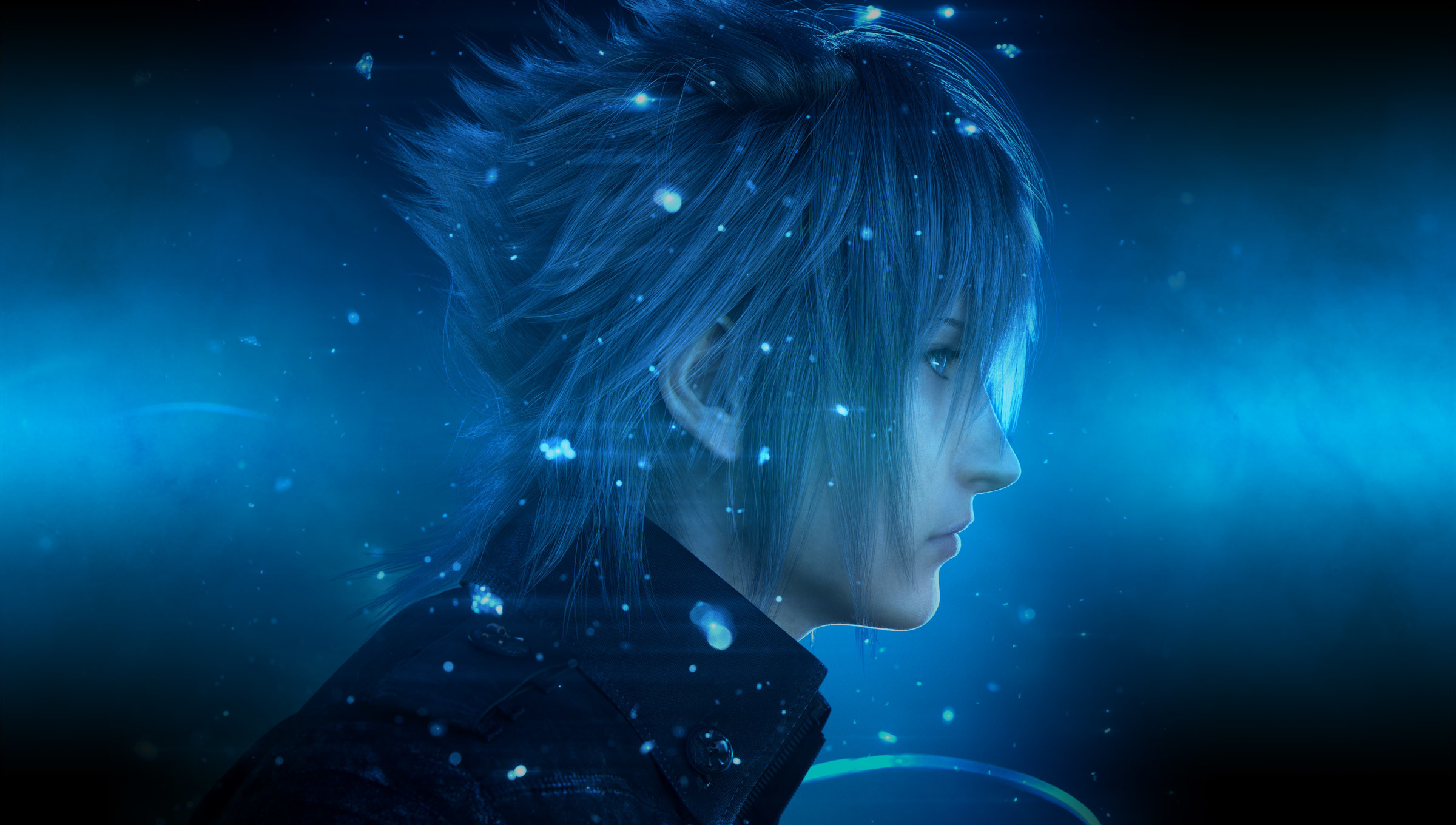 Noctis Lucis Caelum, Final Fantasy XV, Profilo, Blu, Full HD, sfondo Windows 11