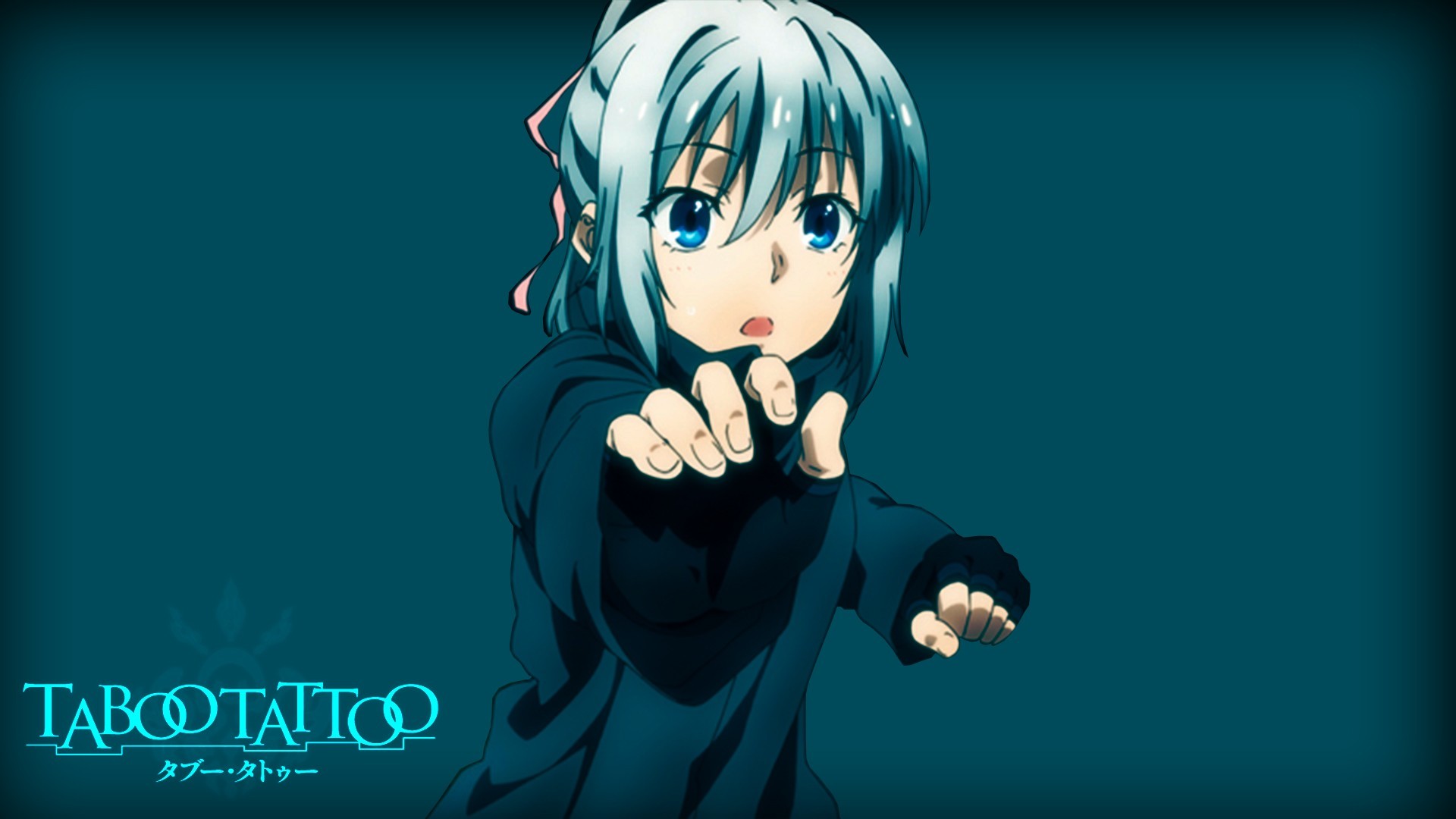 Taboo Tattoo, Anime, Ragazza, Turchese, Full HD, sfondo per PC e portatile
