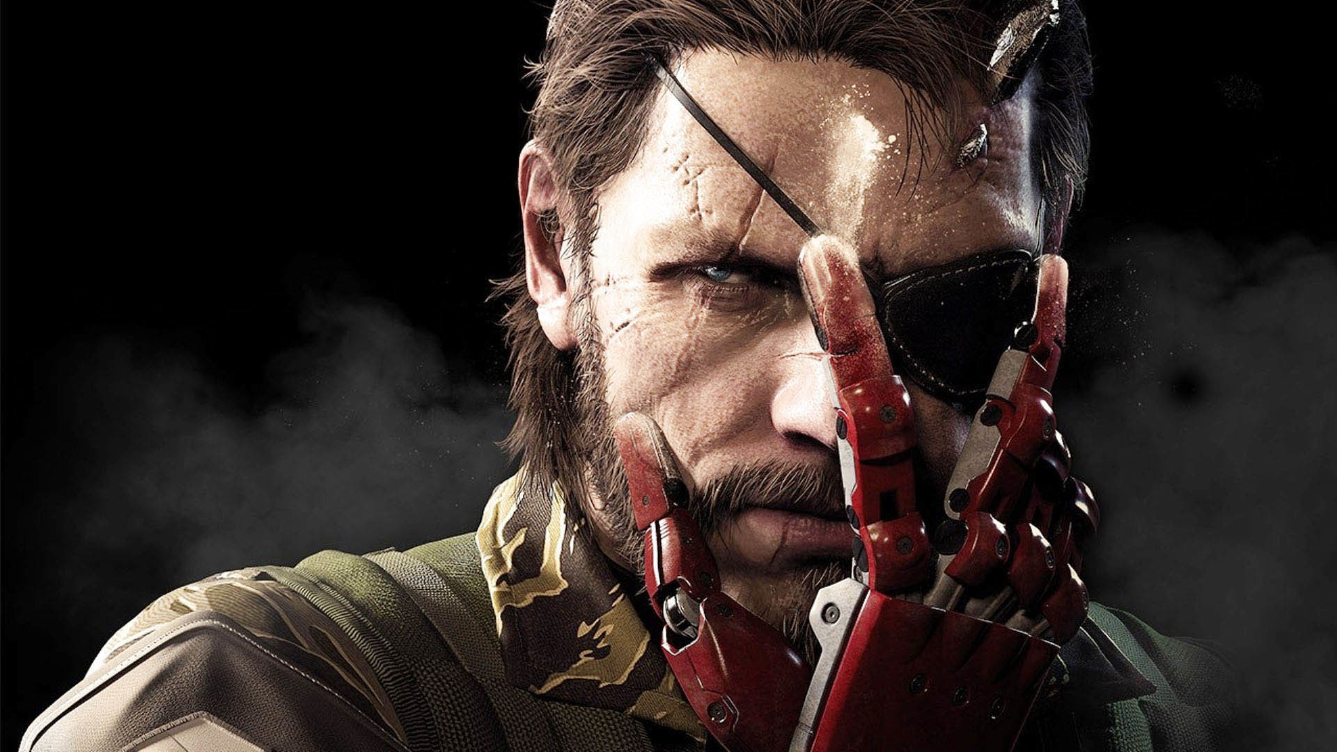 Venom Snake, Metal Gear Solid V: The Phantom Pain, Braccio bionico, Primo piano, immagine di sfondo