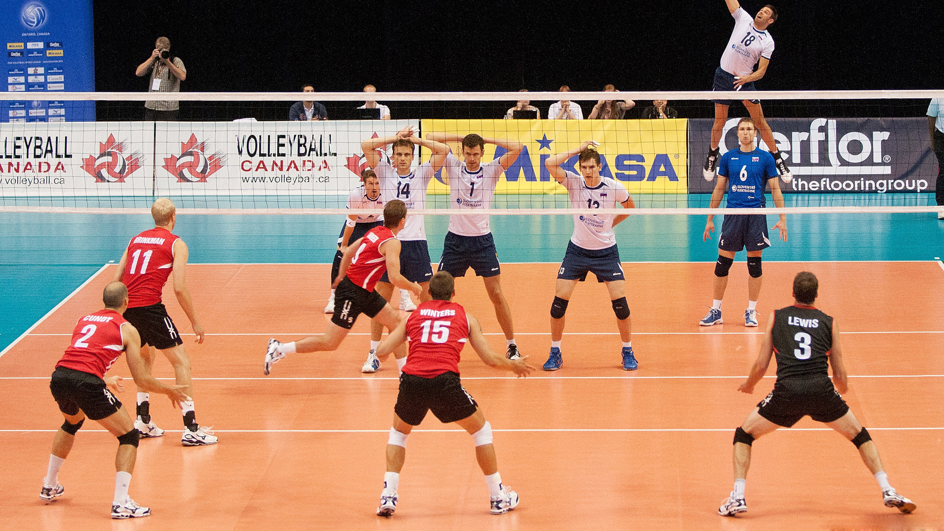 Pallavolo, Canada, Partita, Mikasa, Palazzetto, Full HD, wallpaper per computer