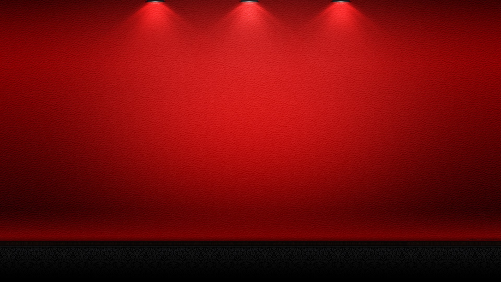 Faretti, Stanza vuota, Rosso, Palco, 1920x1080, sfondo per PC