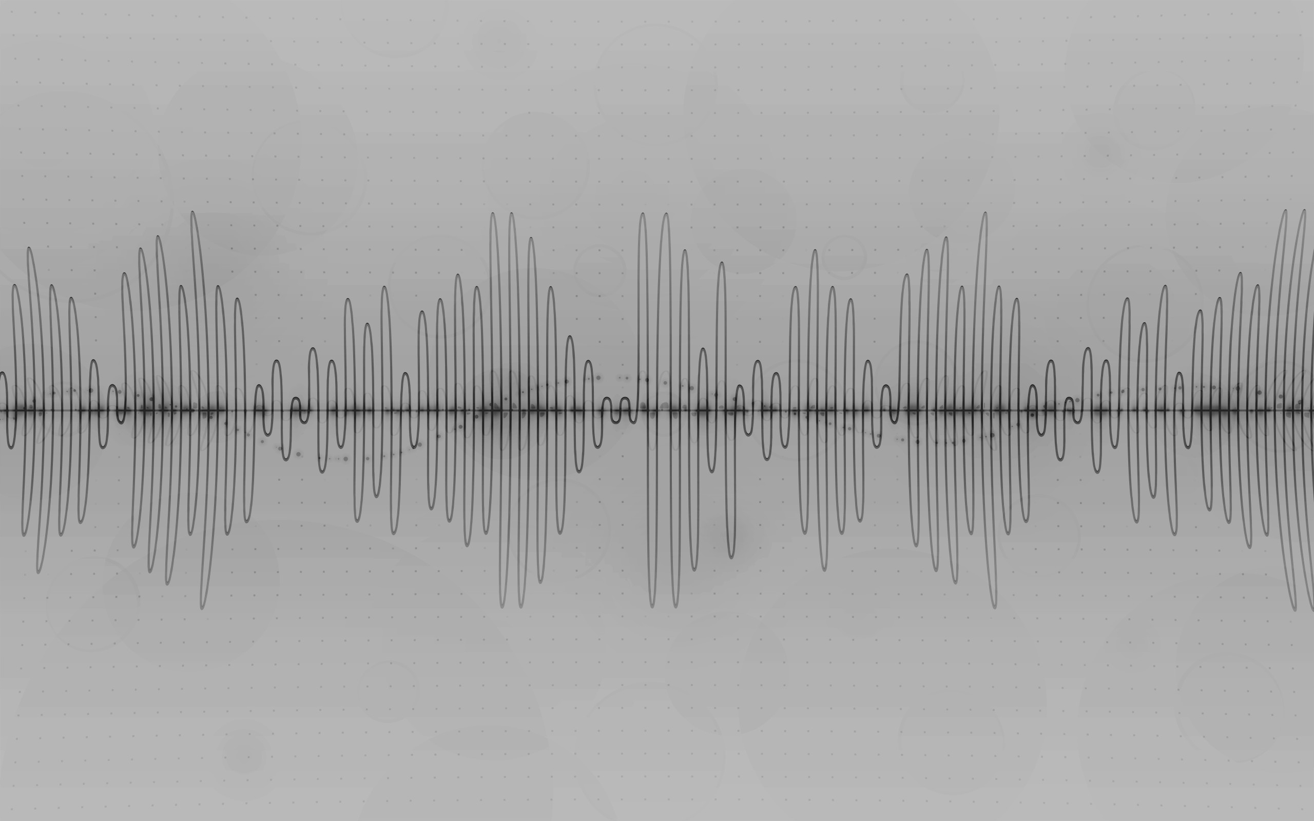 Onda sonora, Grigio chiaro, Minimalismo, 16:10 2K, sfondo widescreen