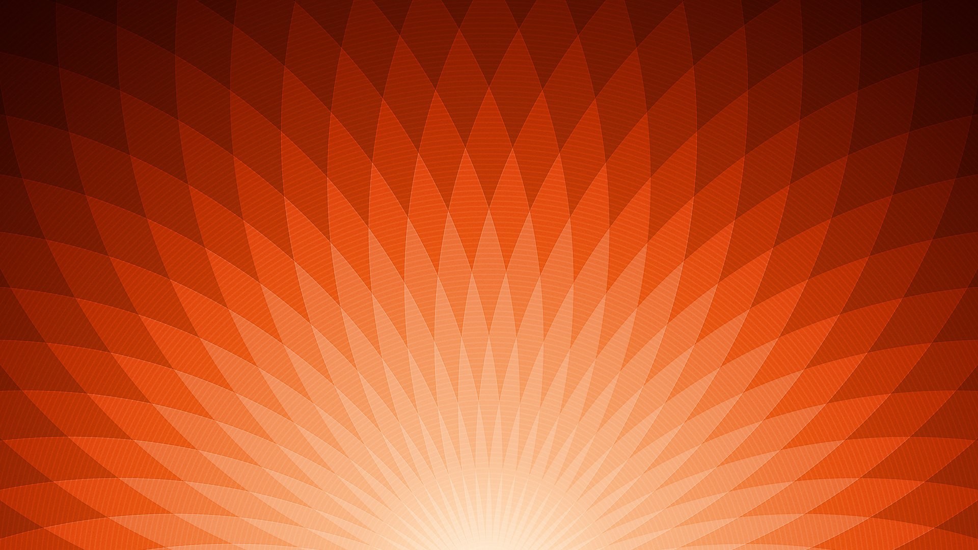 Motivo a petali, Arancione, Geometrico, Full HD 1080p, sfondo desktop
