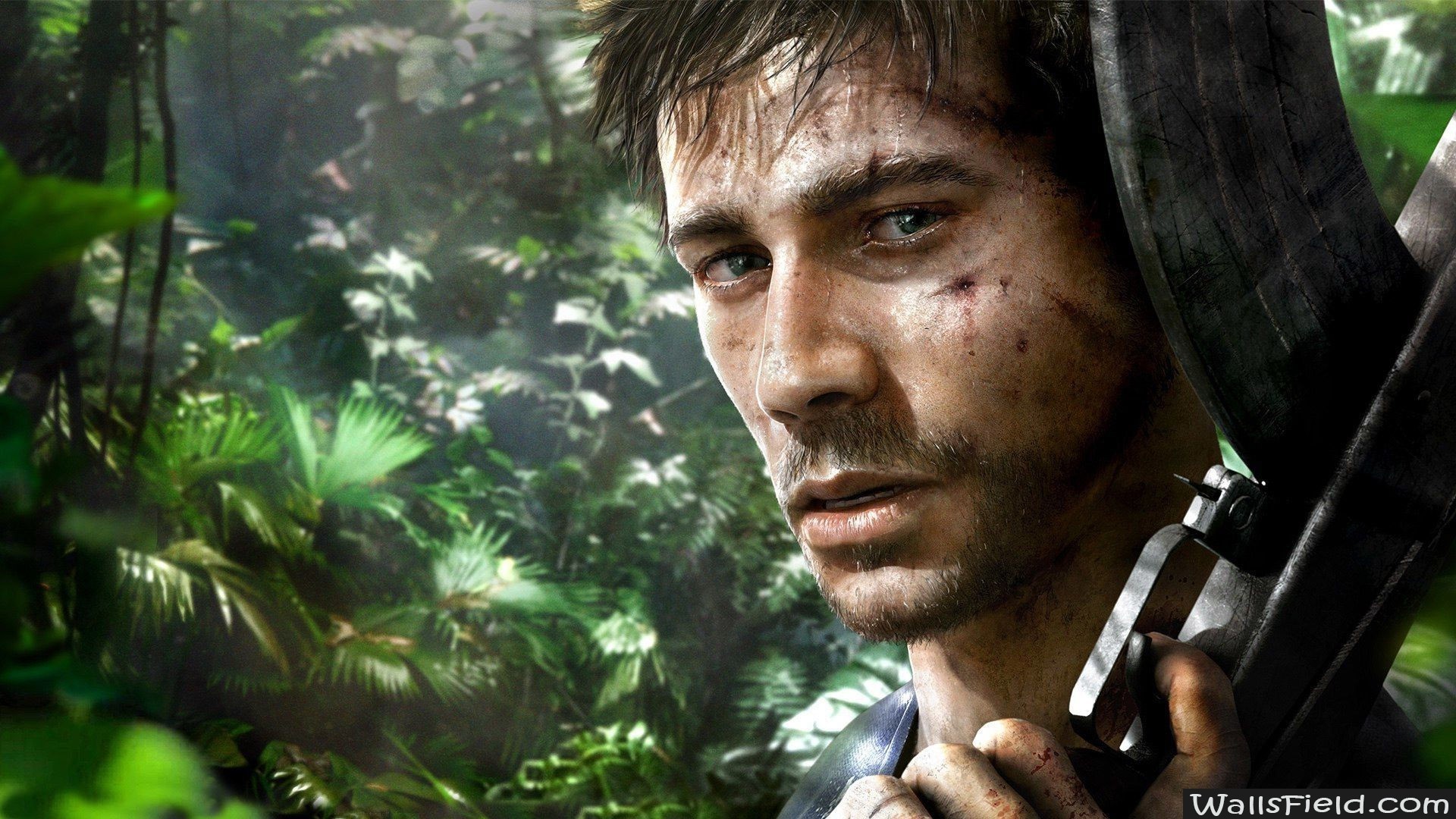 Jason Brody, Far Cry 3, Fucile, Giungla, Full HD 1080p, sfondo desktop