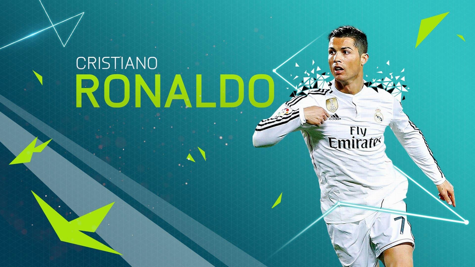 Cristiano Ronaldo, Real Madrid, FIFA 16, Turchese, Full HD, sfondo per PC